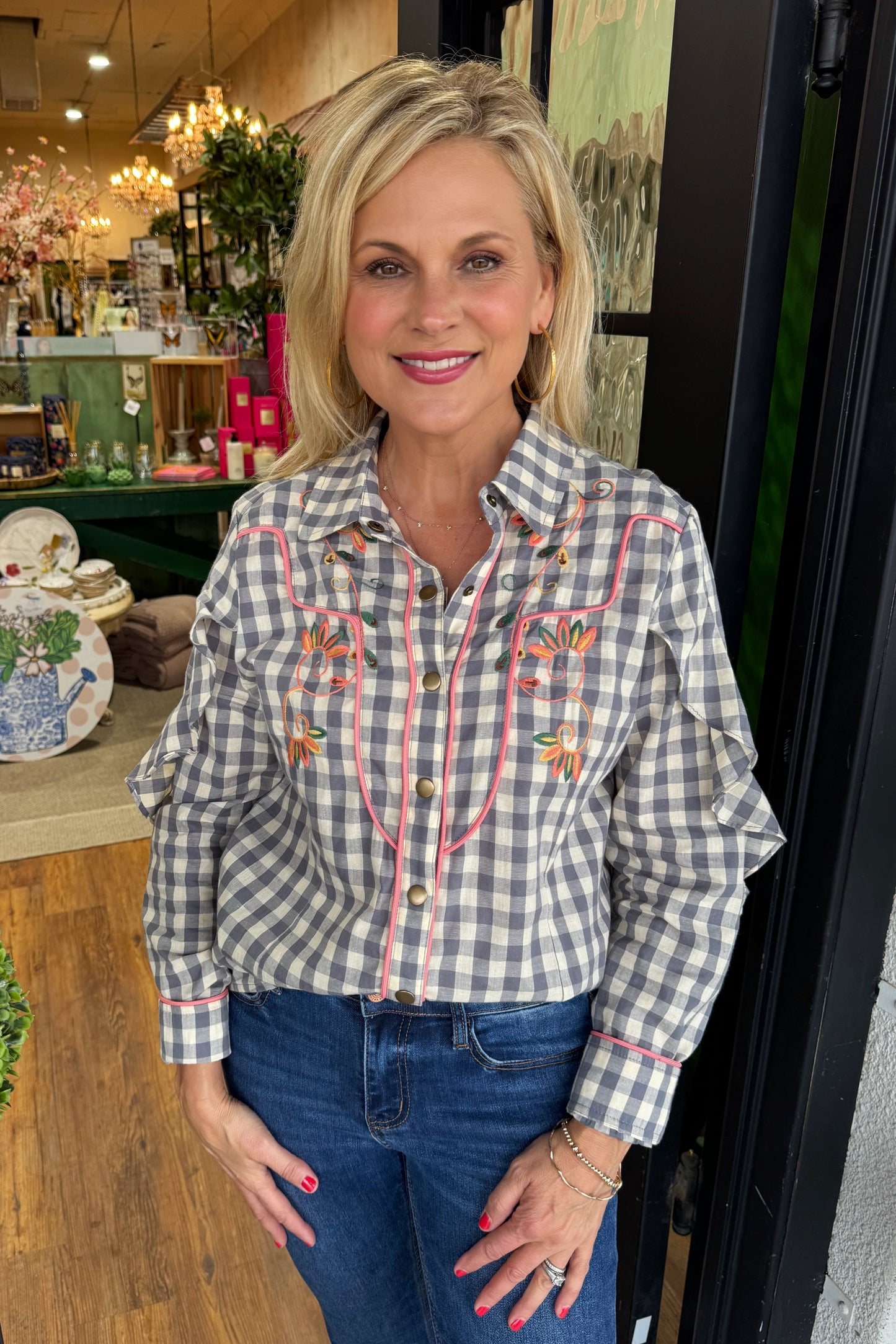 Marley Western Button Down