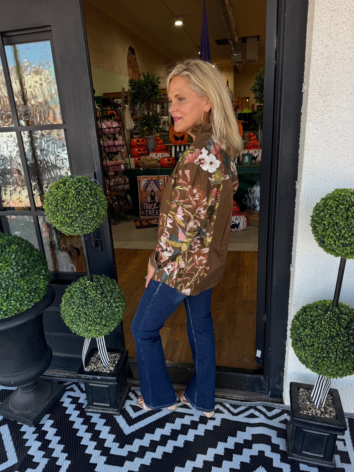 Susannah Top - Brown