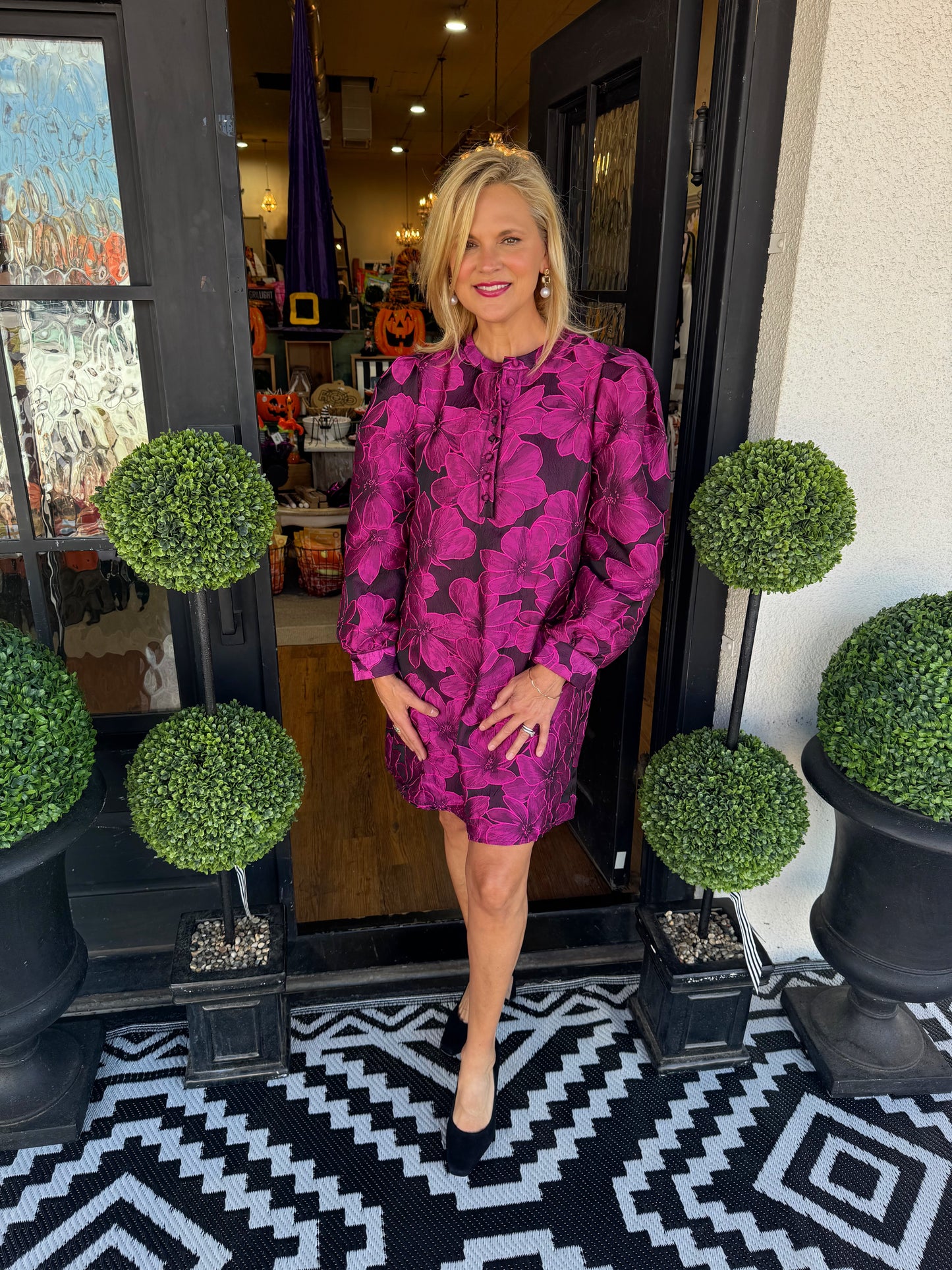 Tiffany Dress - Magenta