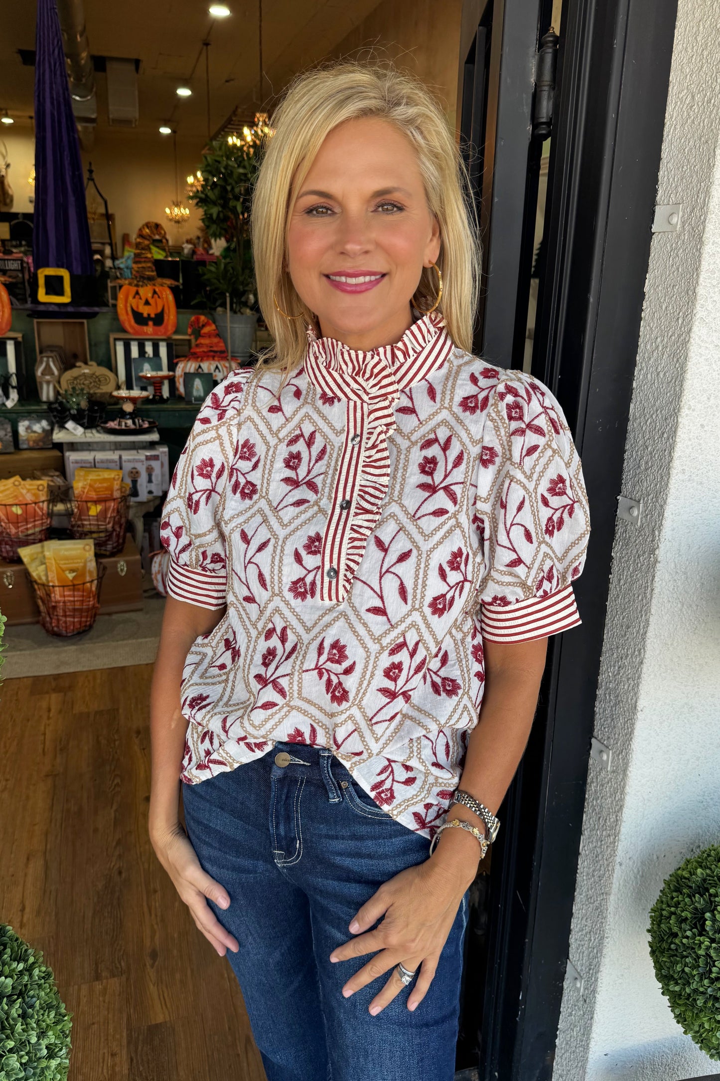 Valentina Top - Brick