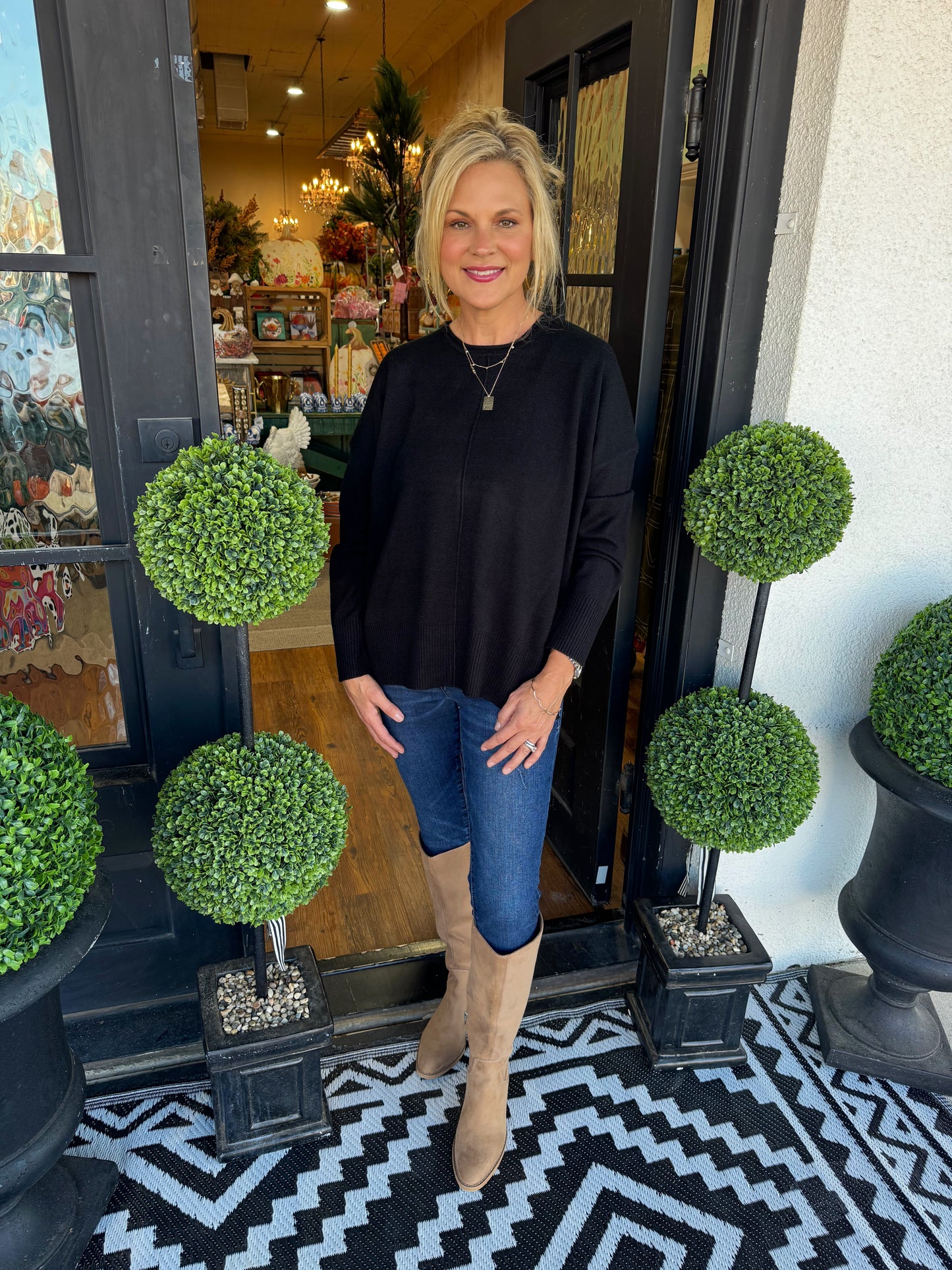 Cynthia Sweater - Black