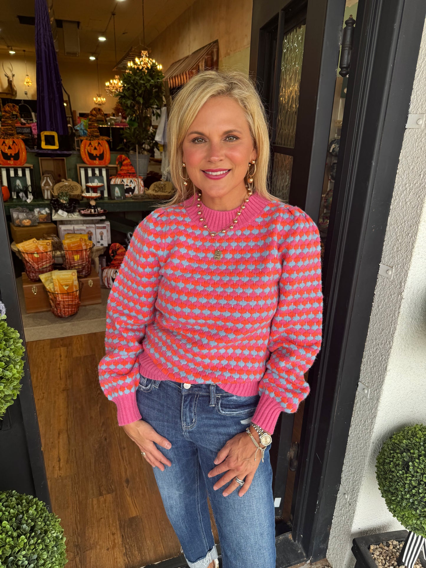 Annabelle Sweater - Pink