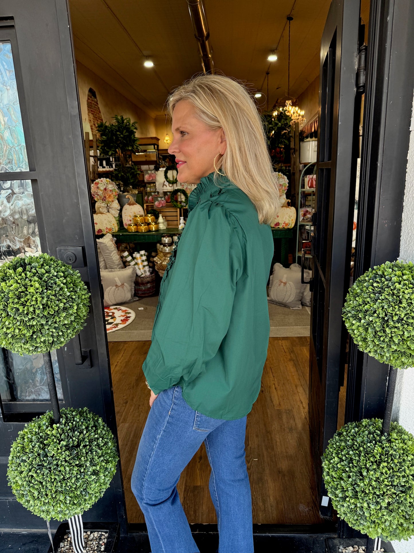 Ollie Top - Hunter Green