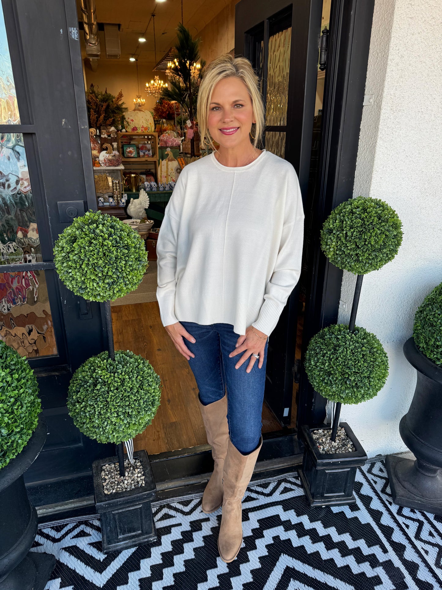 Cynthia Sweater - Cream