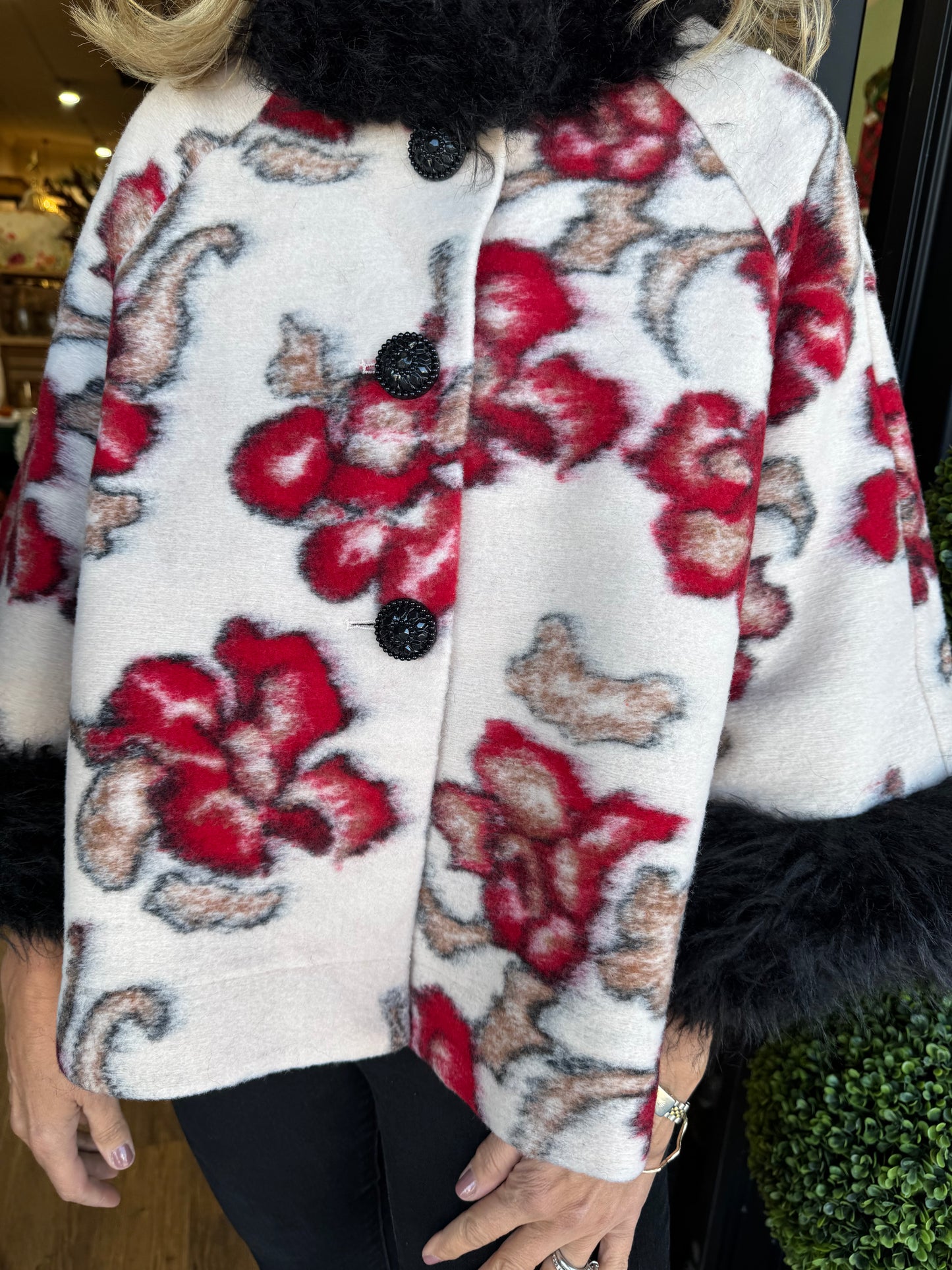 Ivy Jane Shadow Roses Jacket