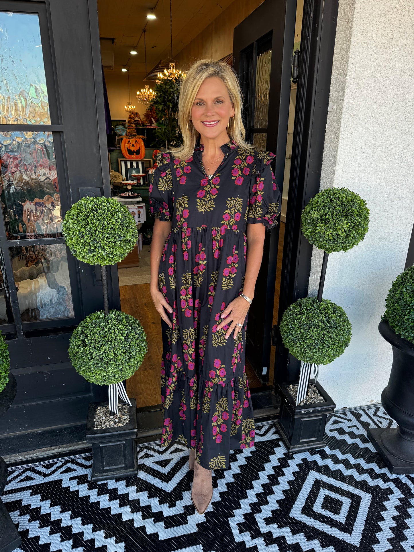 Janice Dress - Black