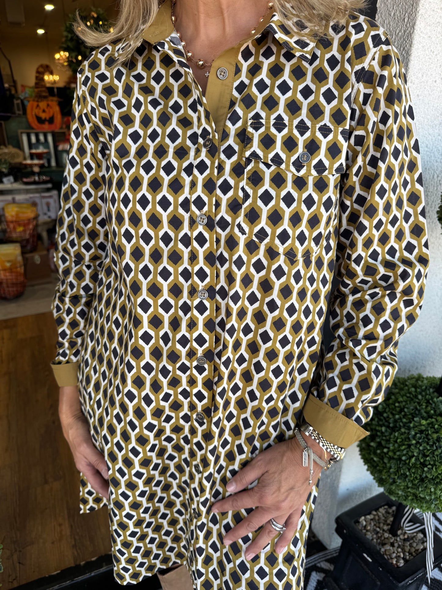 Sharona Dress - Avocado