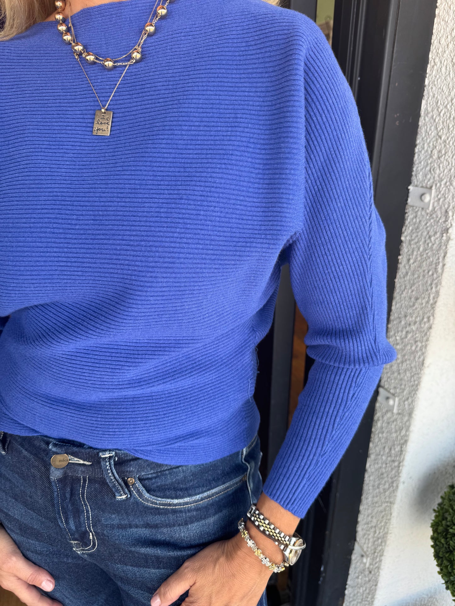 Monica Sweater - Royal Blue