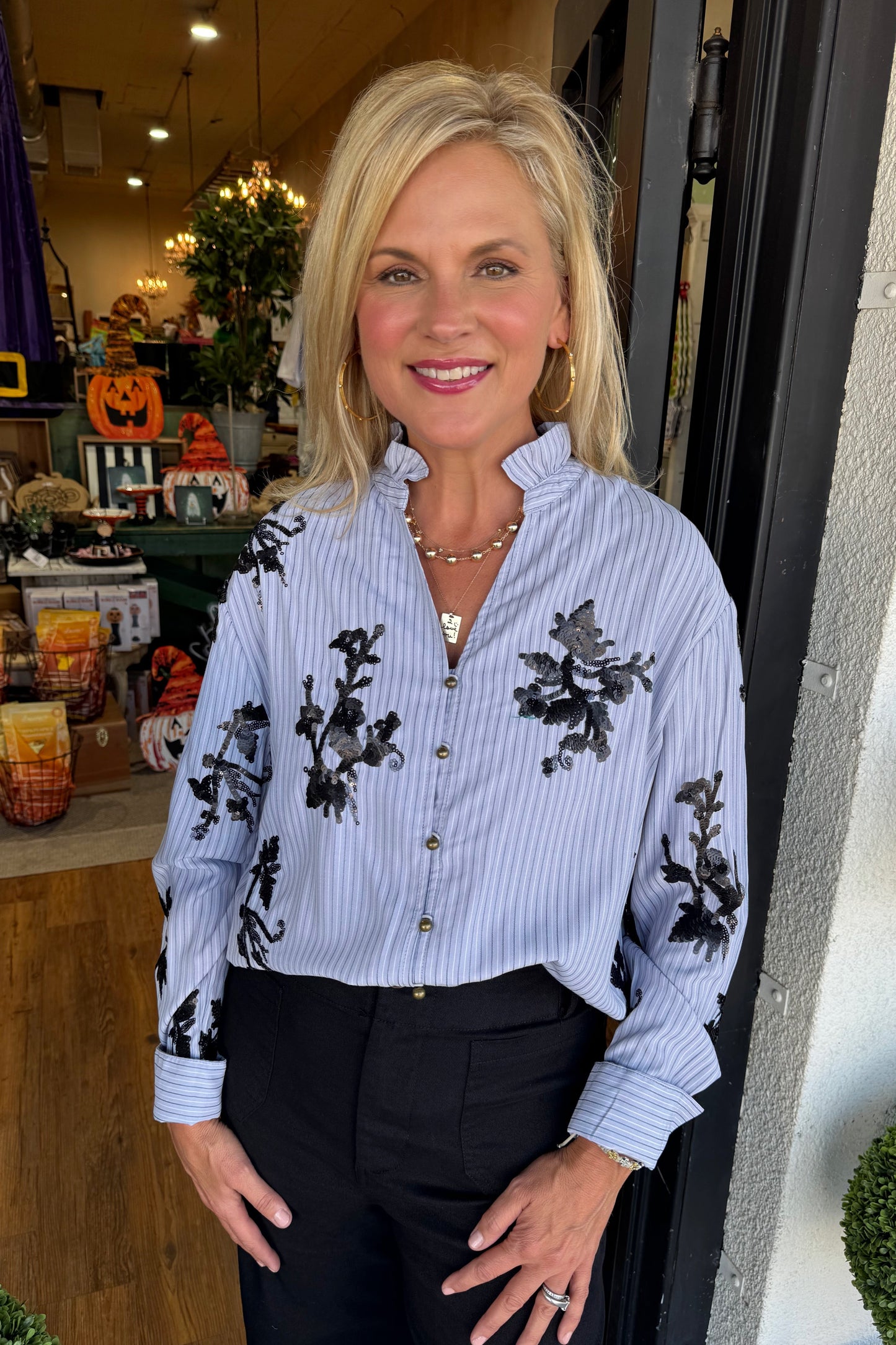 Kameron Top - Chambray