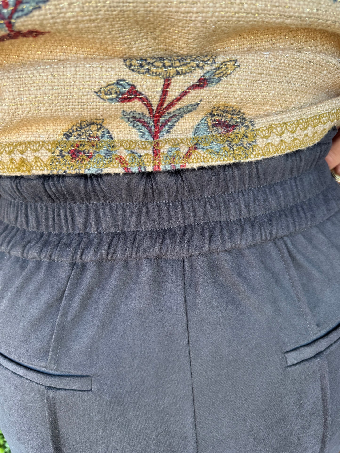 Iris Pant - Charcoal Grey