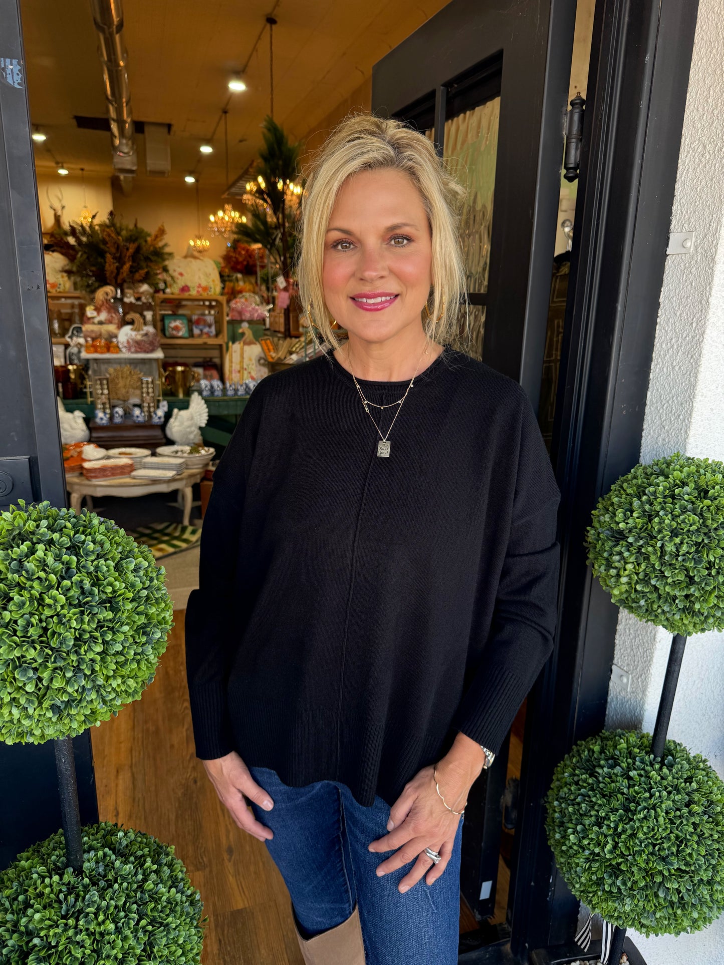 Cynthia Sweater - Black