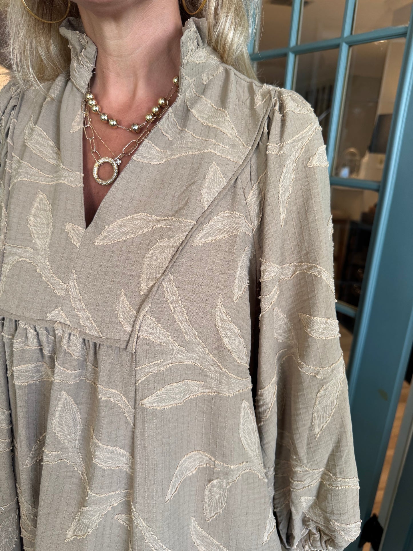 Jessy Dress - Mushroom