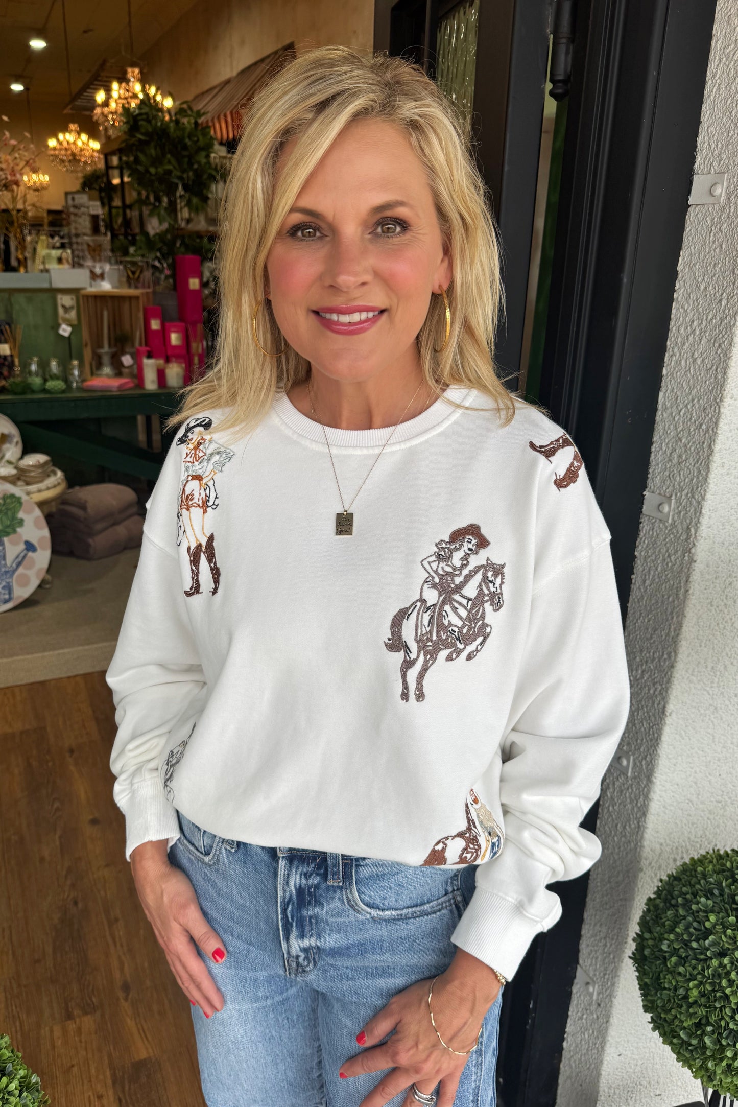 Eloise Western Sweatshirt