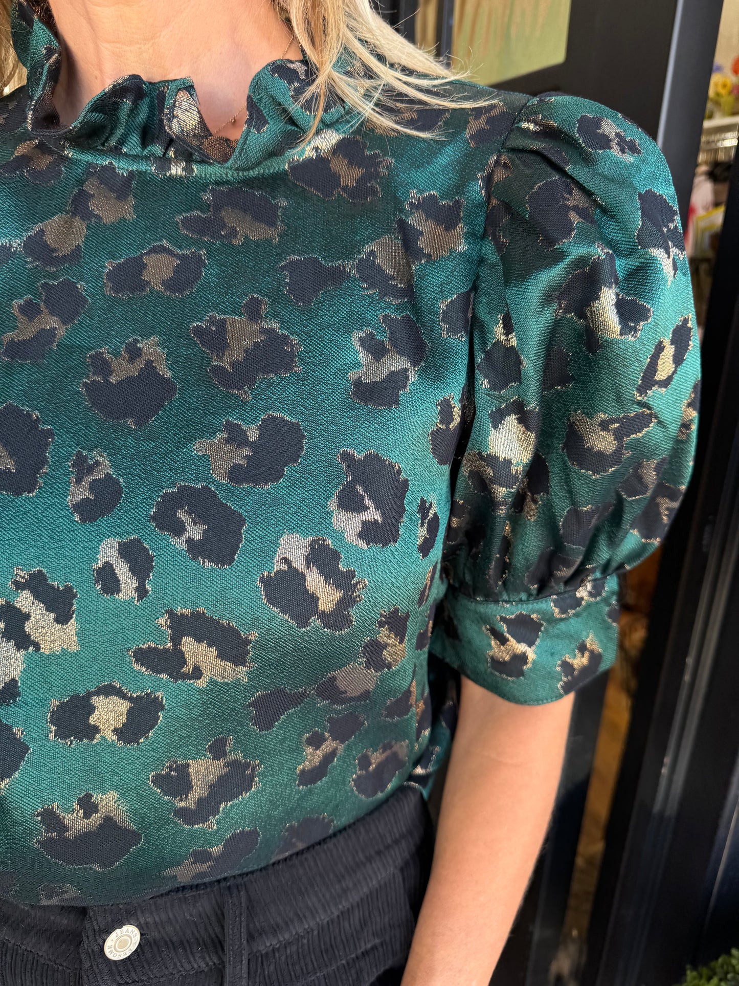 Mariah Top - Hunter Green