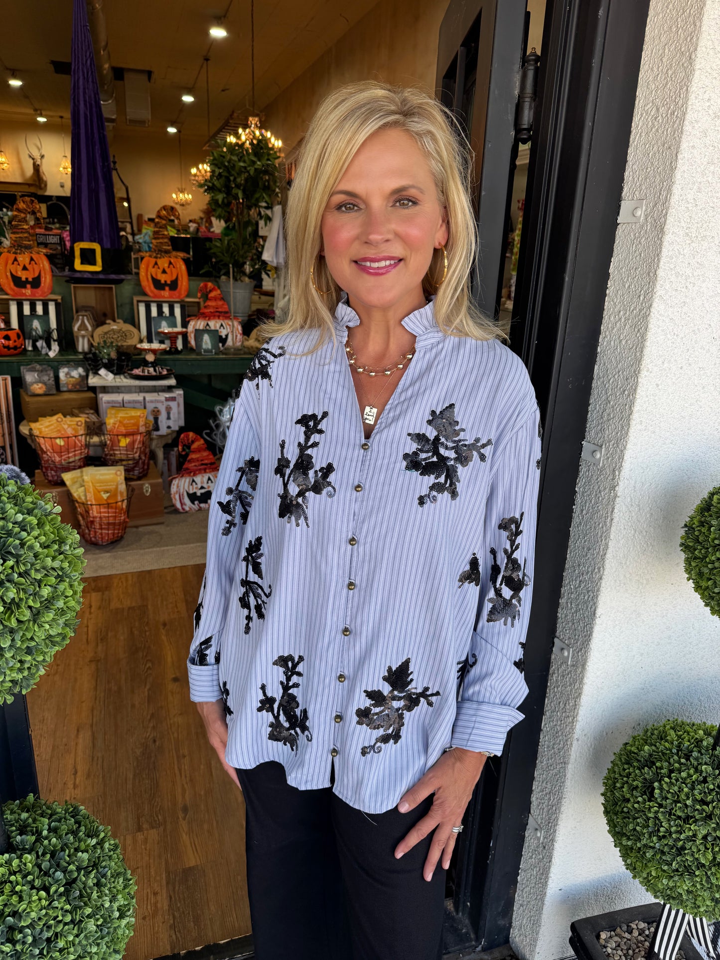 Kameron Top - Chambray