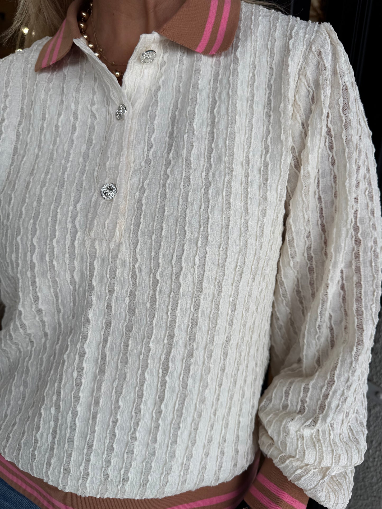 Garnette Top - Ivory