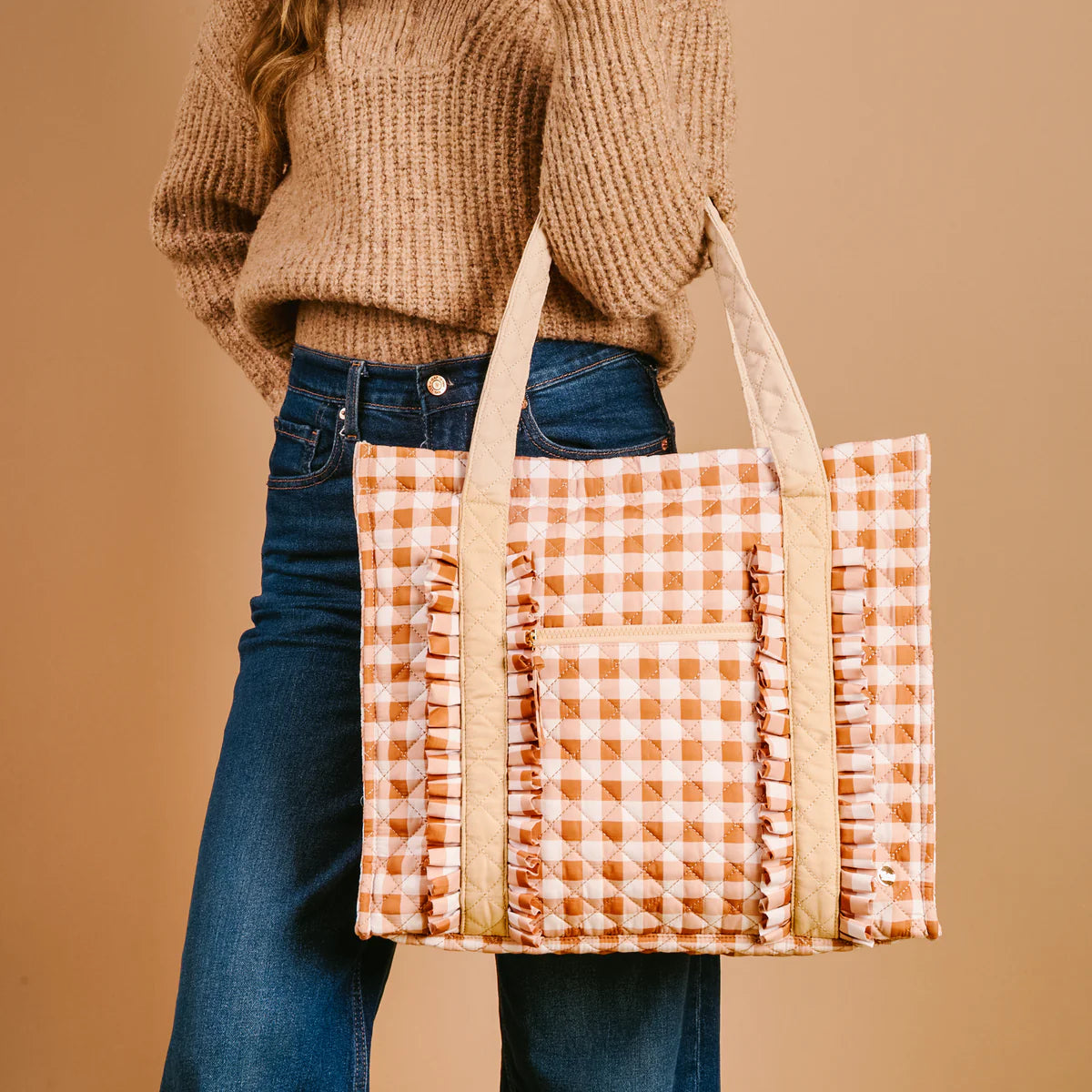 The Everyday Quilted Tote Bag