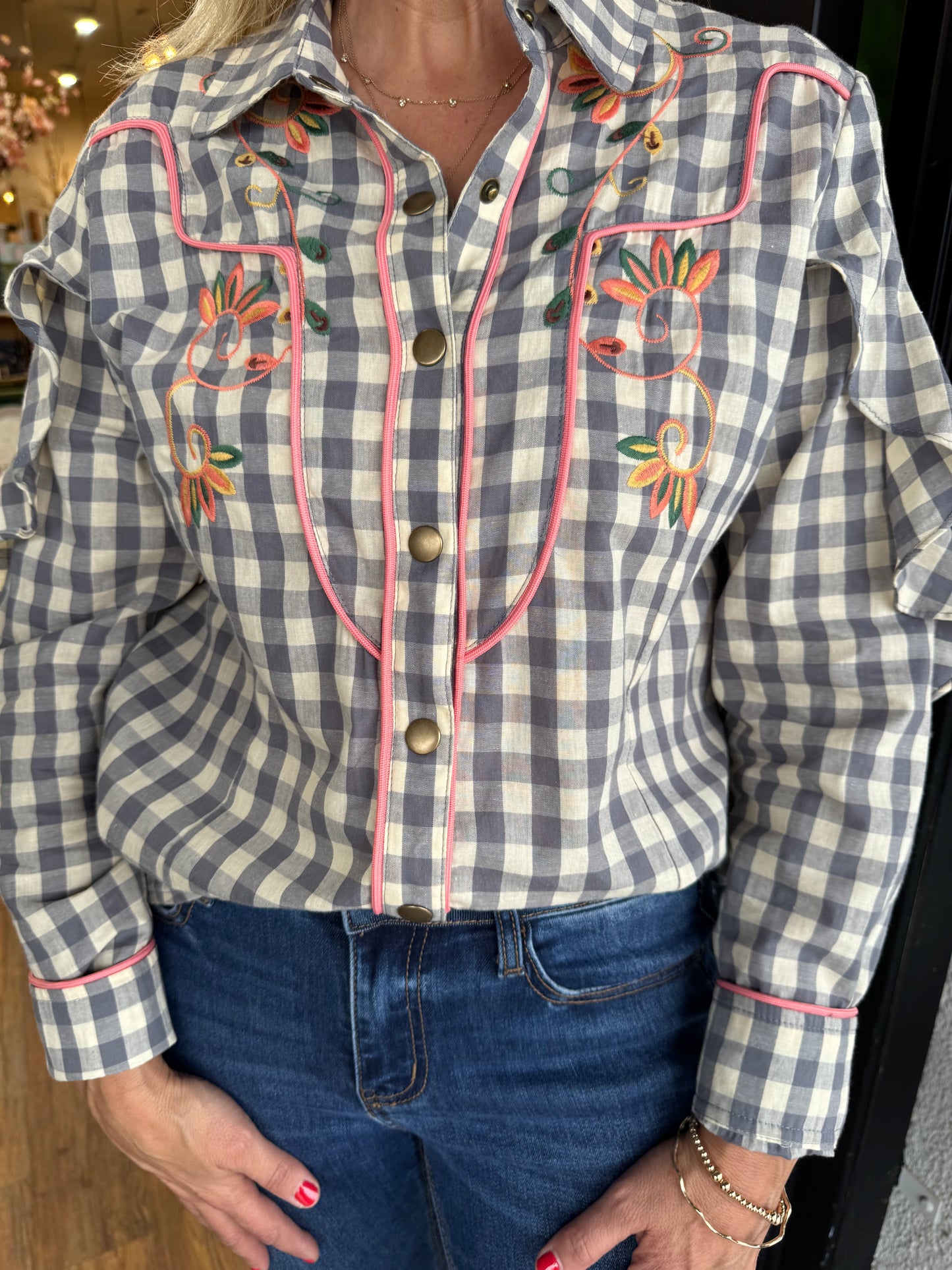 Marley Western Button Down