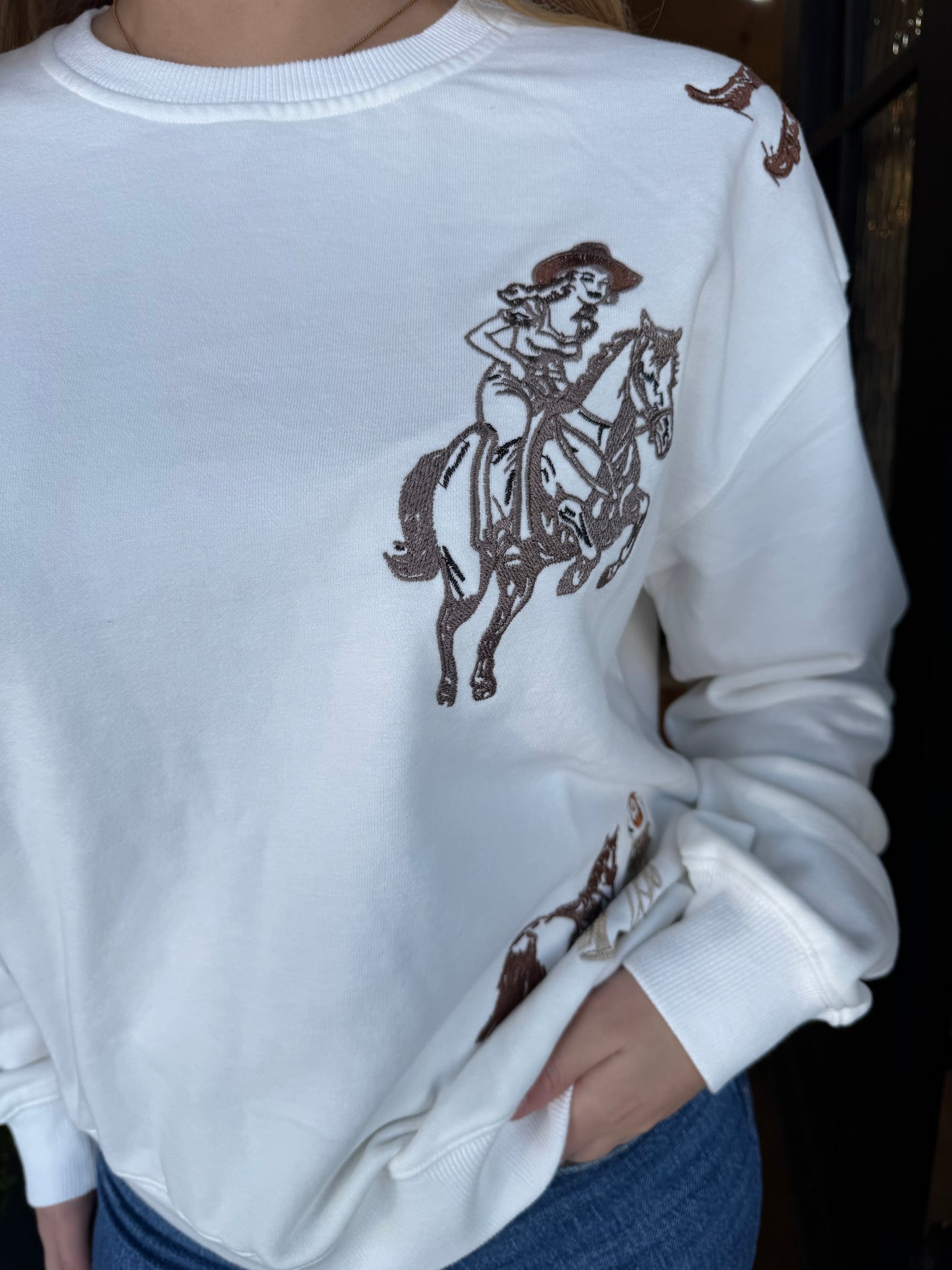 Eloise Western Sweatshirt