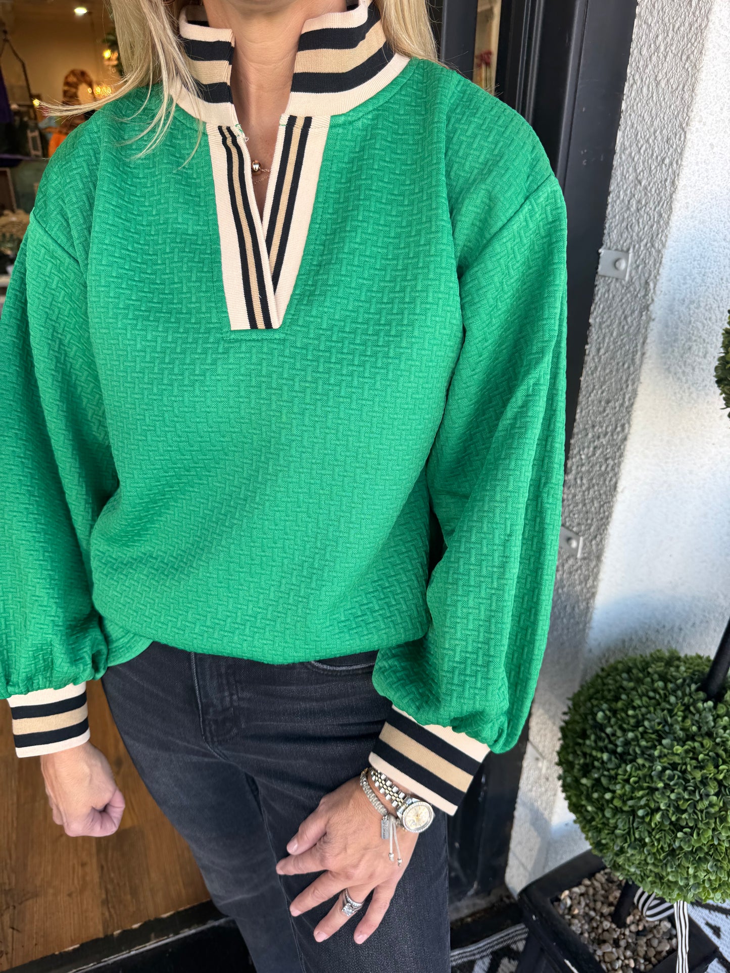 Shannon Top - Green