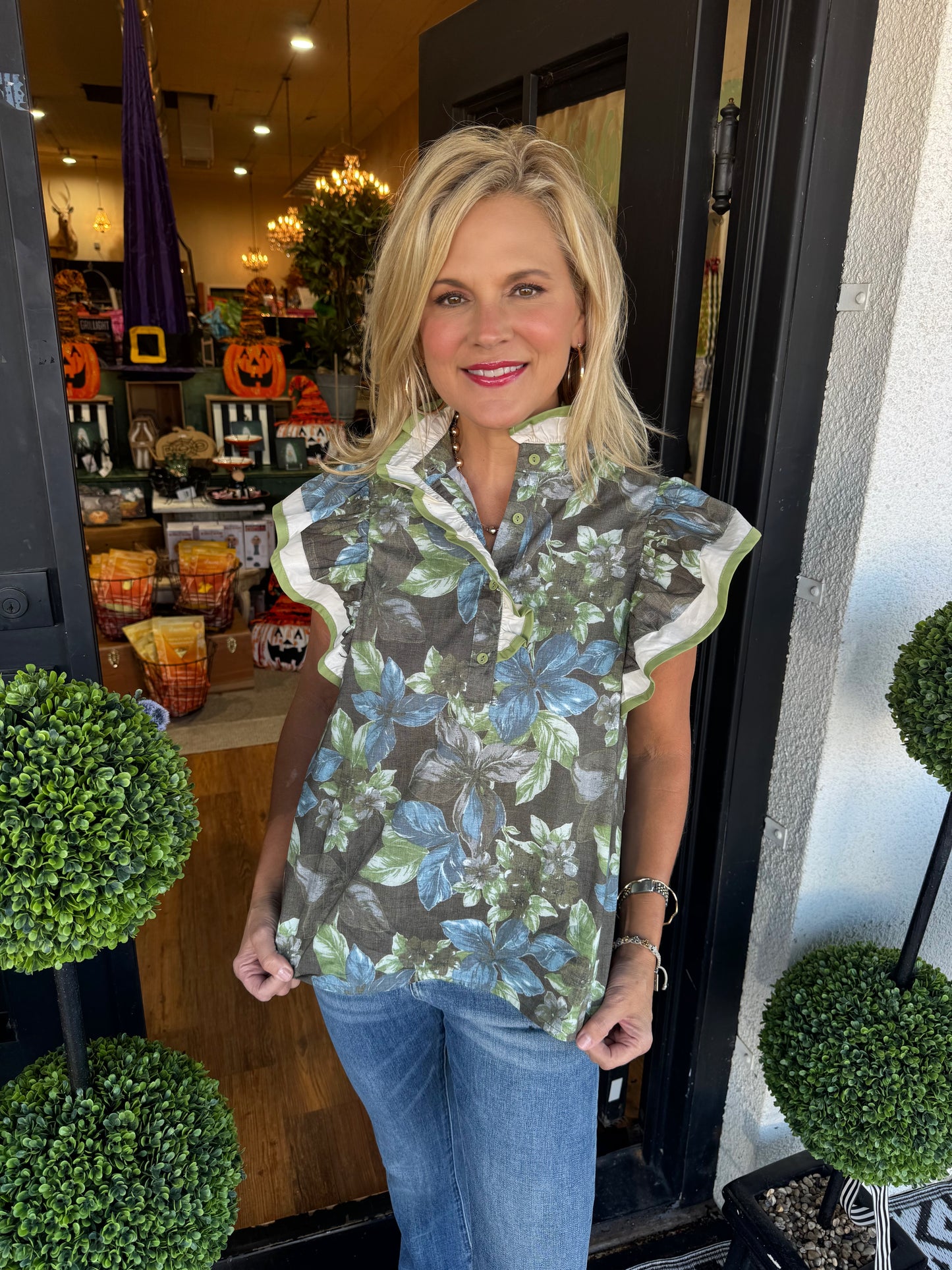 Wren Top - Ash Brown