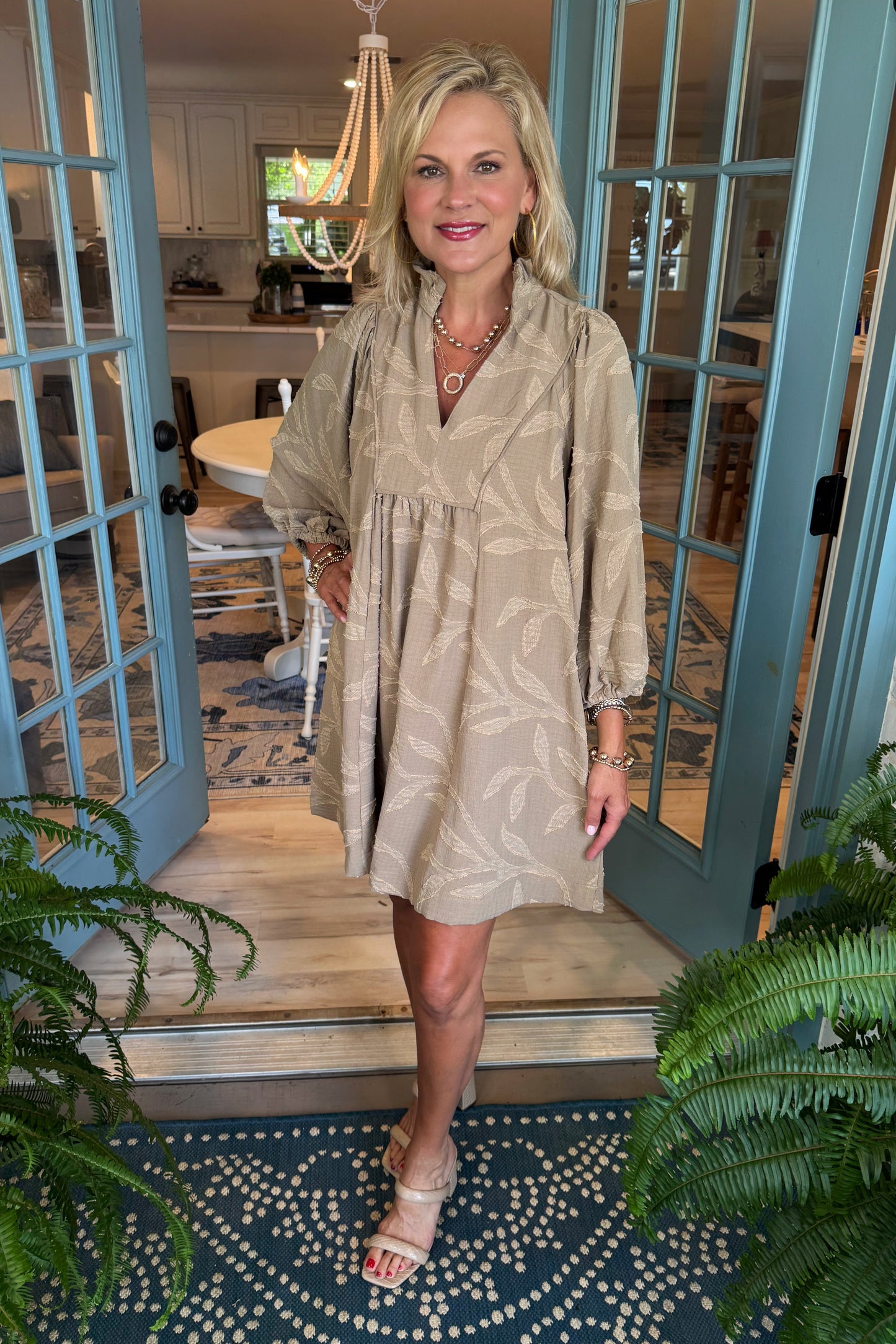 Jessy Dress - Mushroom