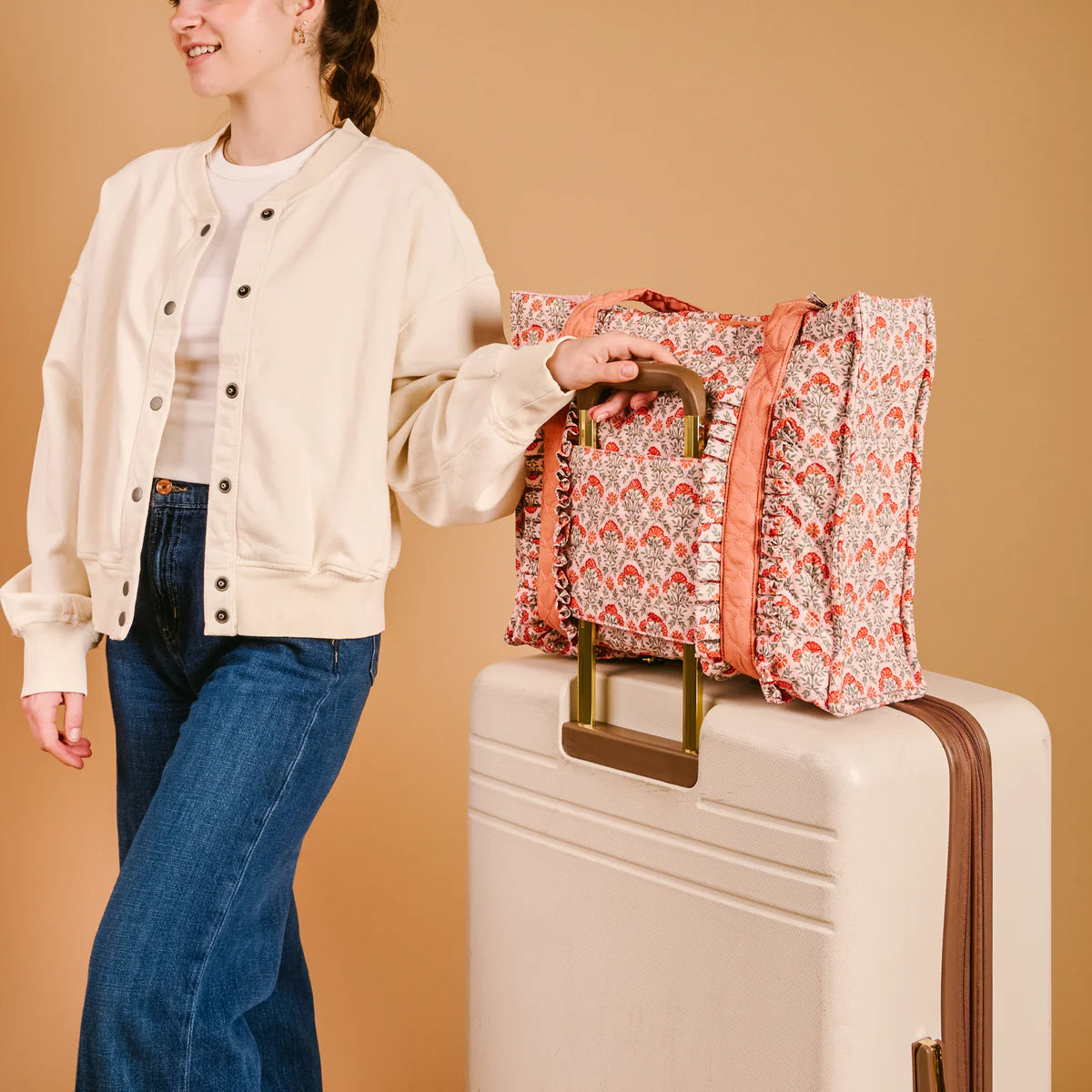 The Everyday Quilted Tote Bag