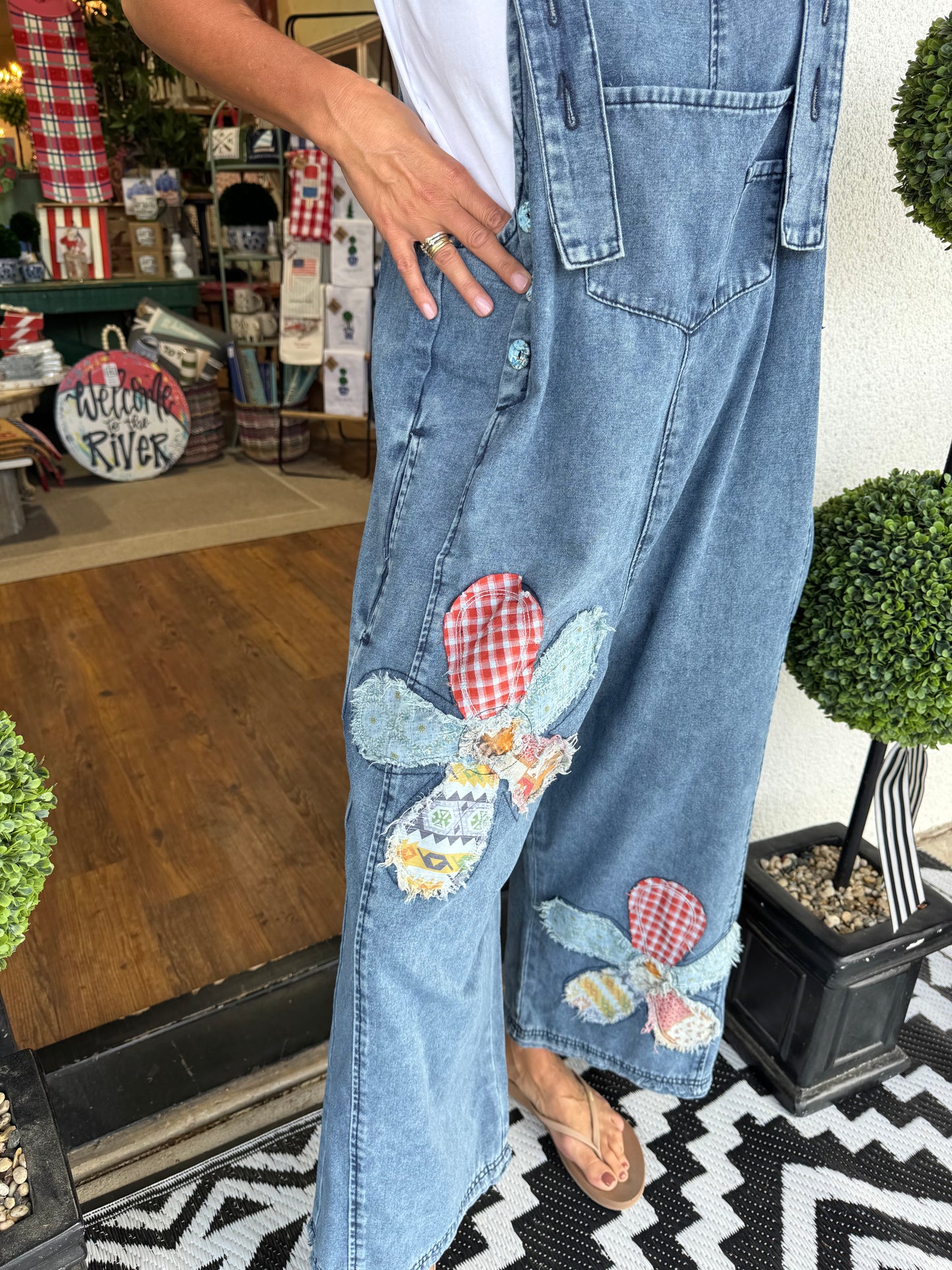 Hazel Overall - Dark Denim