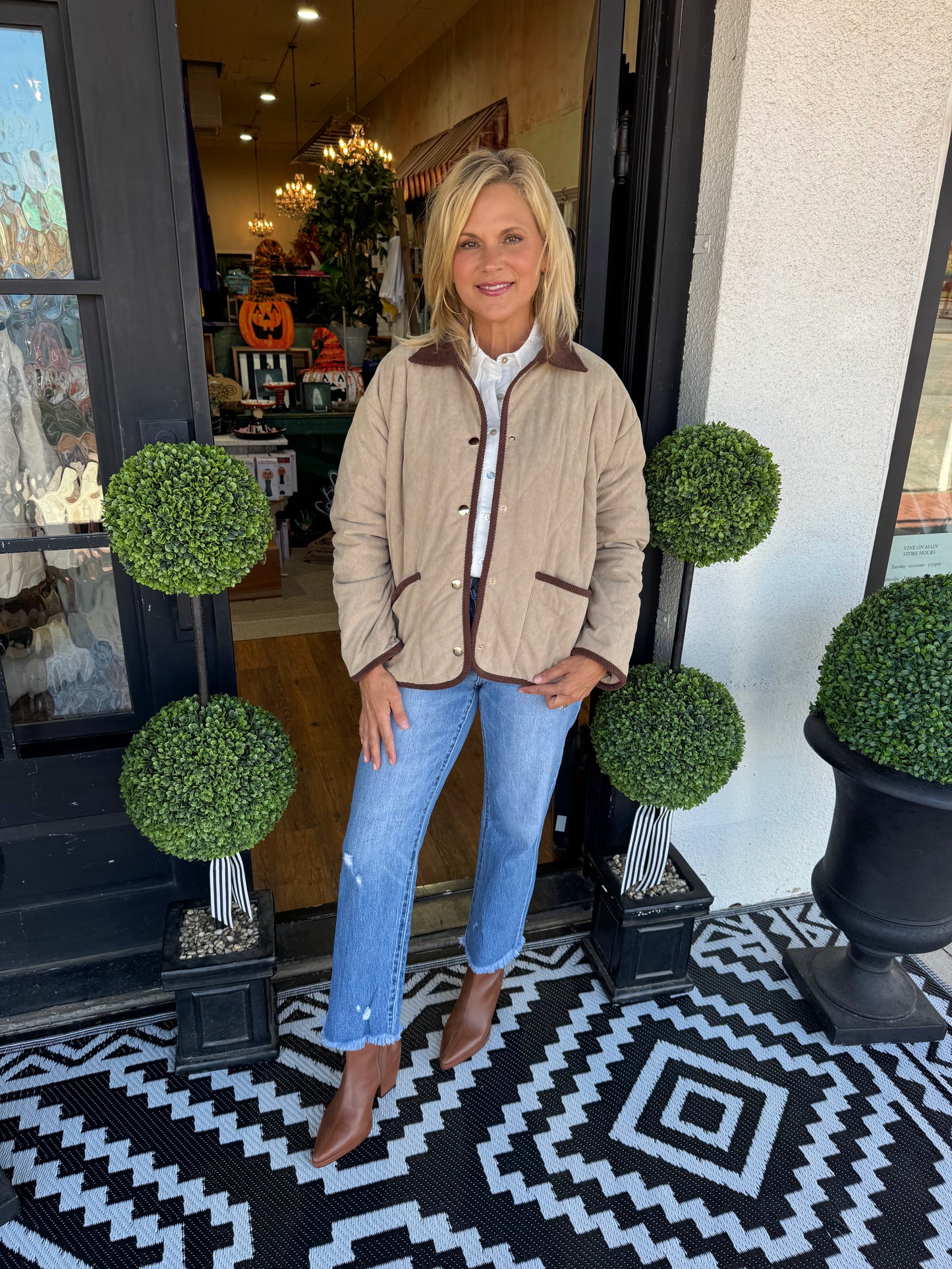 Jamey Jacket - Taupe