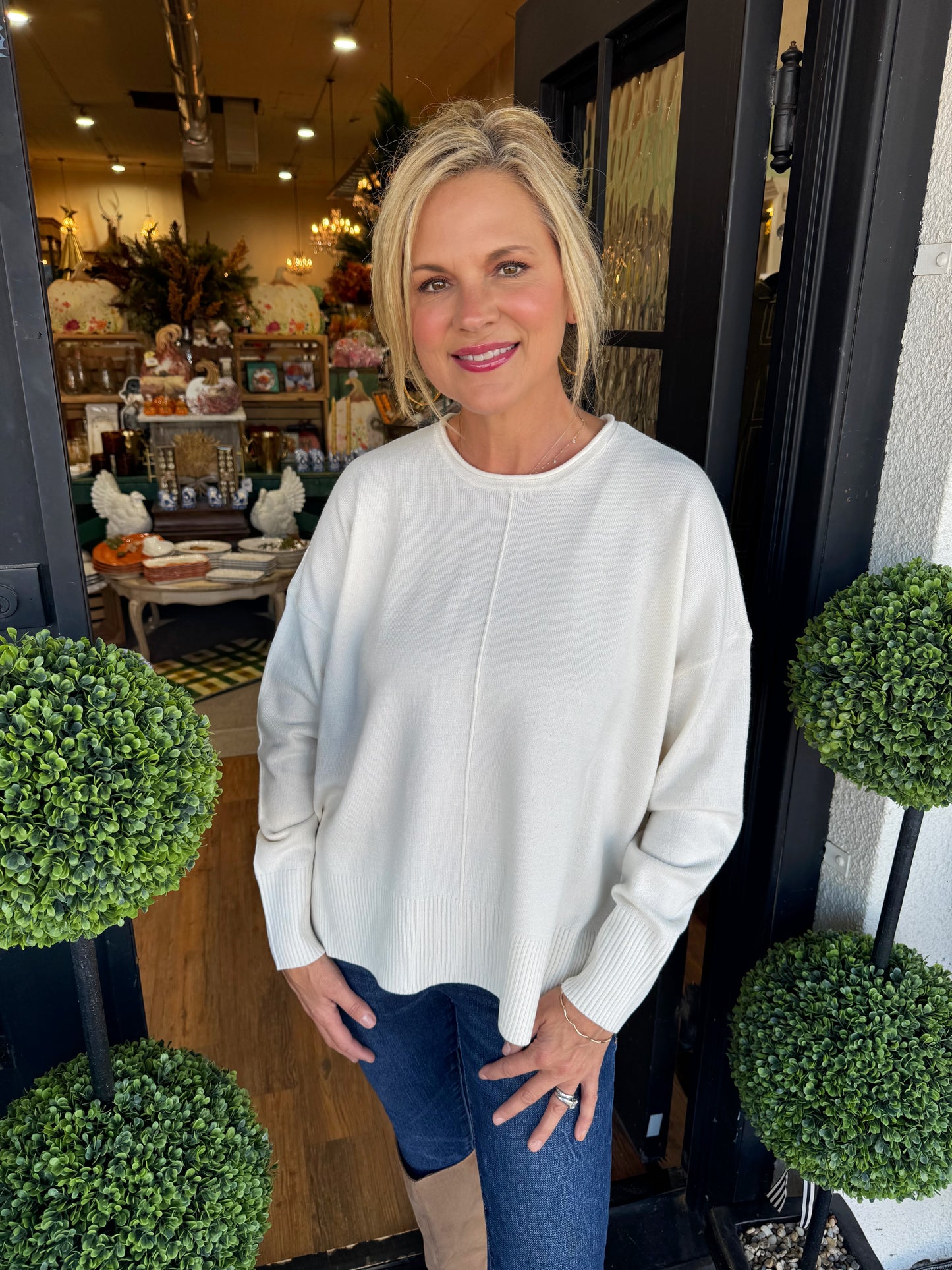 Cynthia Sweater - Cream