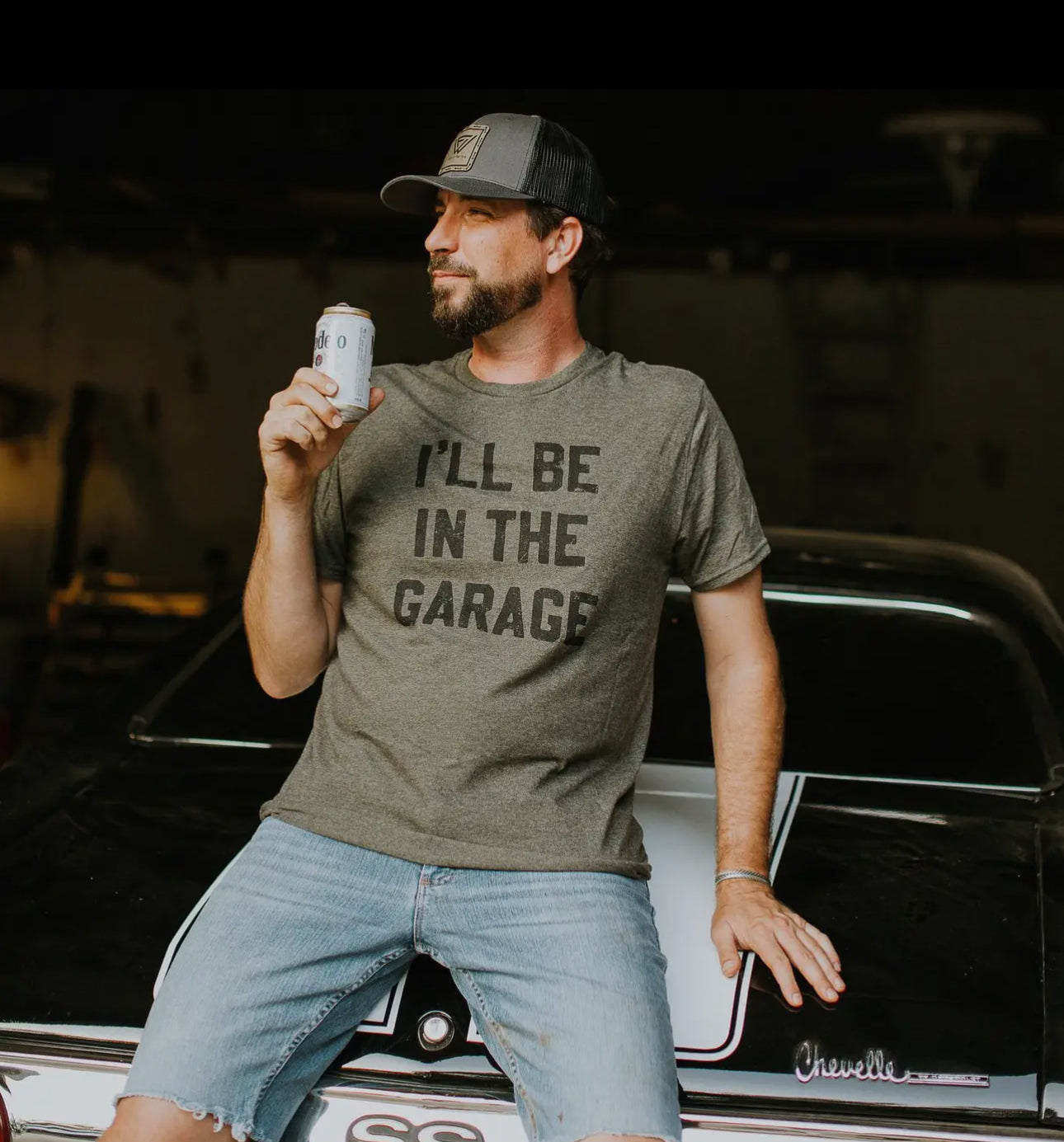 I'll Be In The Garage Men's T-Shirt