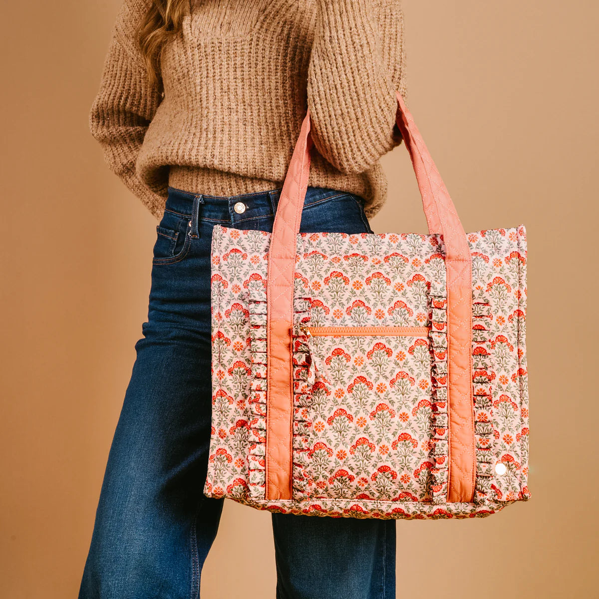 The Everyday Quilted Tote Bag
