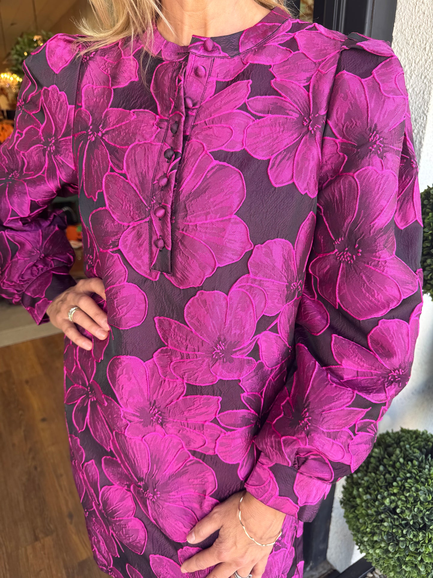 Tiffany Dress - Magenta