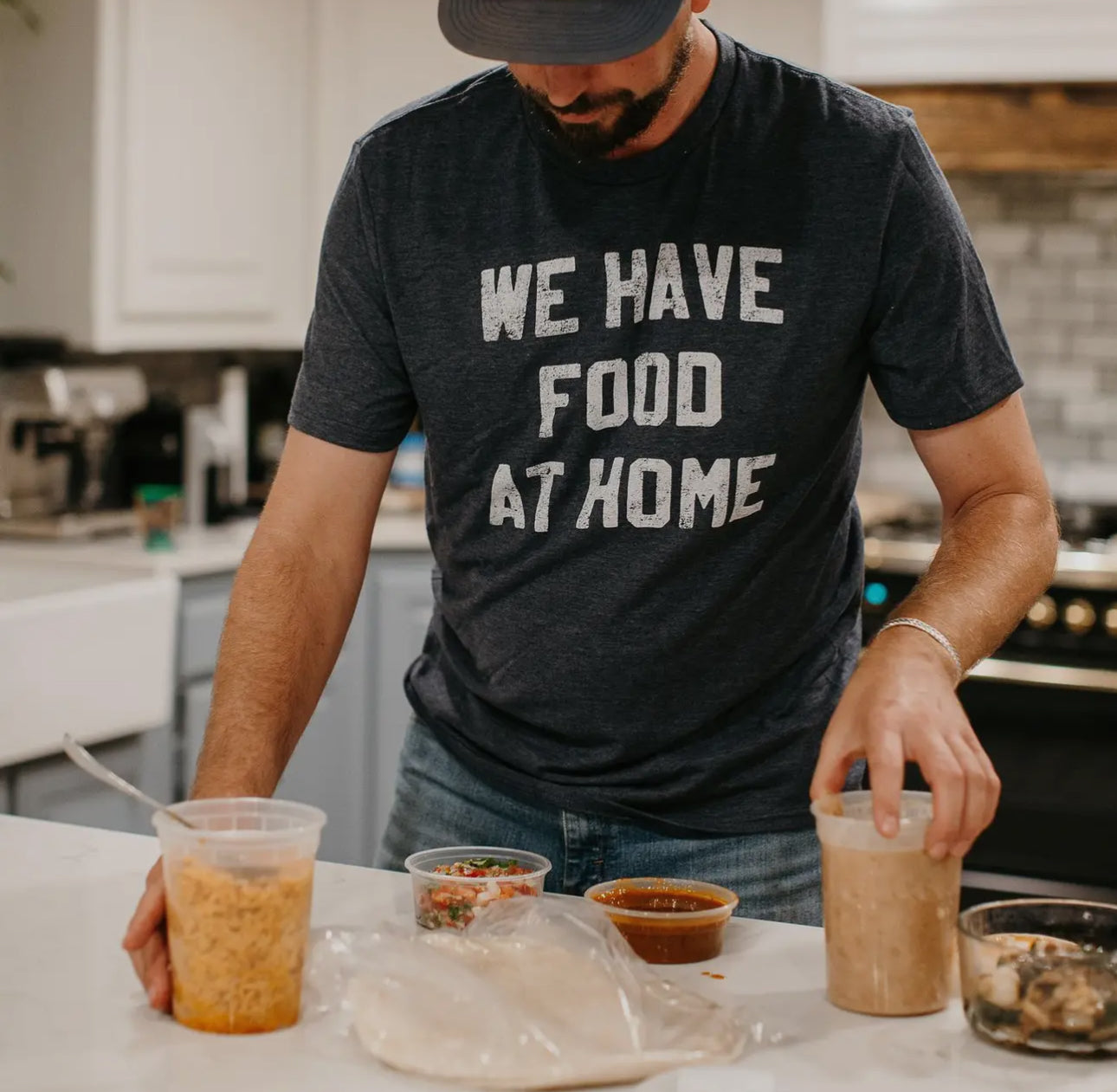 We Have Food At Home Men's T-Shirt