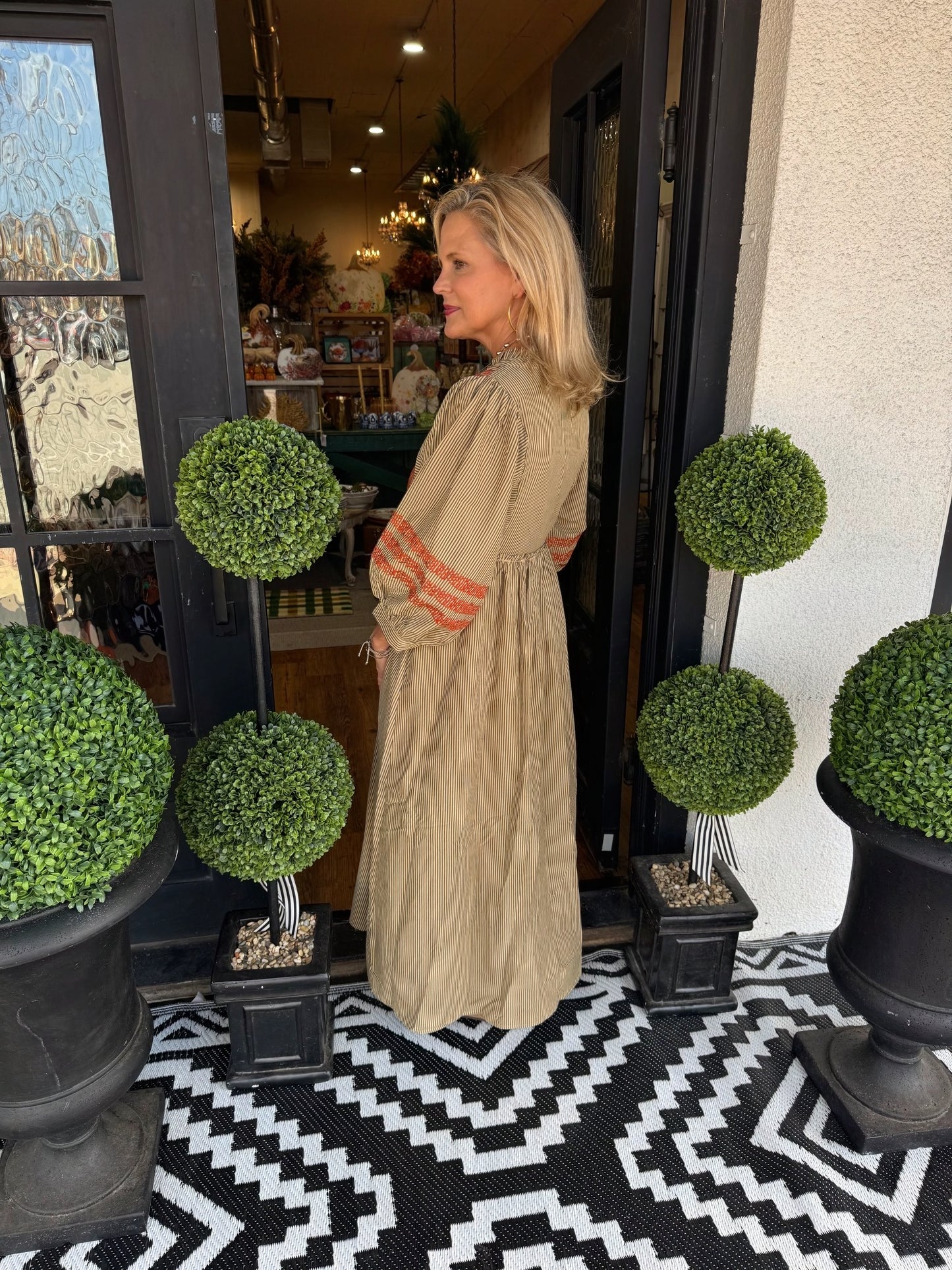 Lilith Dress - Taupe
