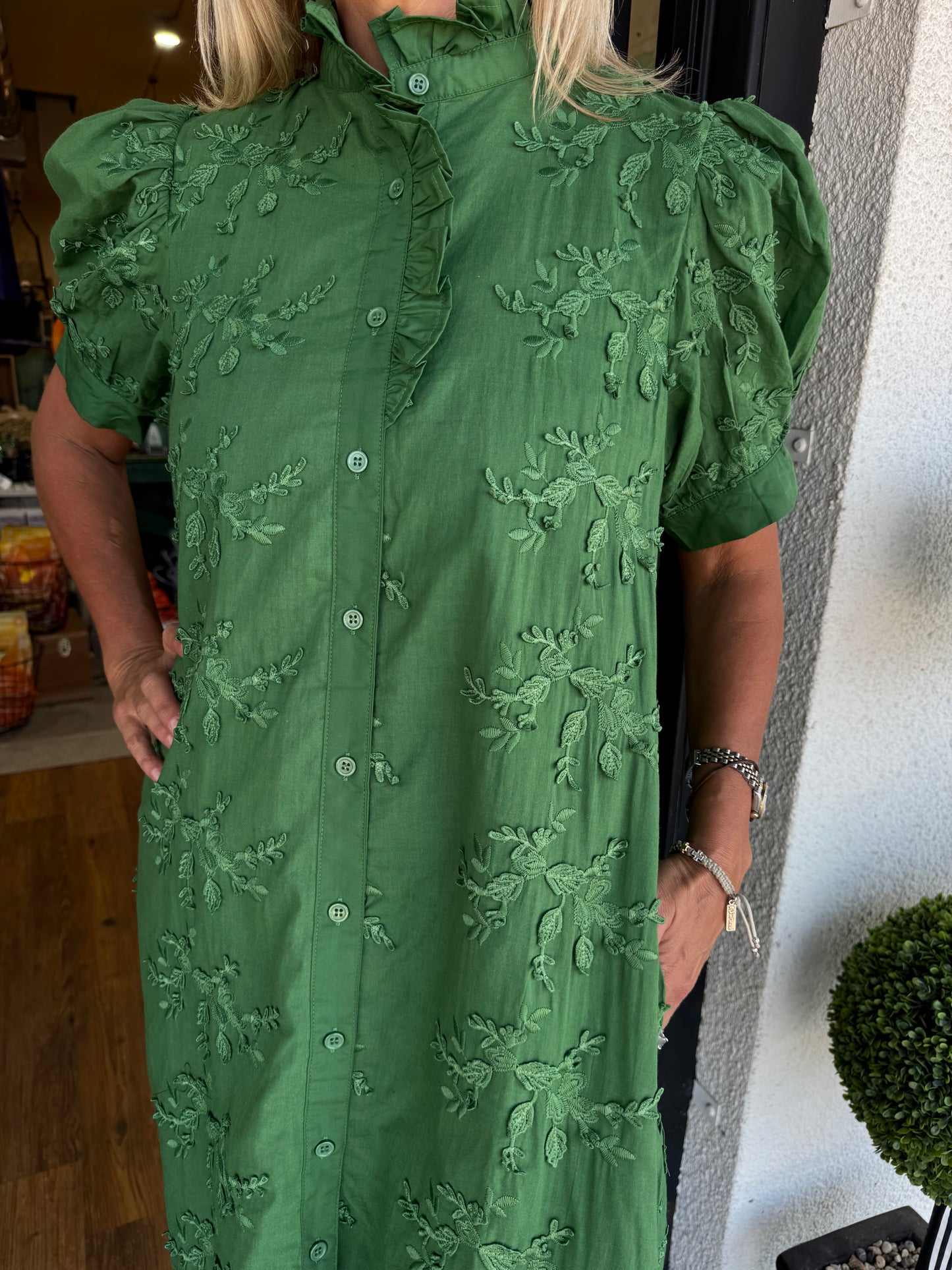 Clara Dress - Forest