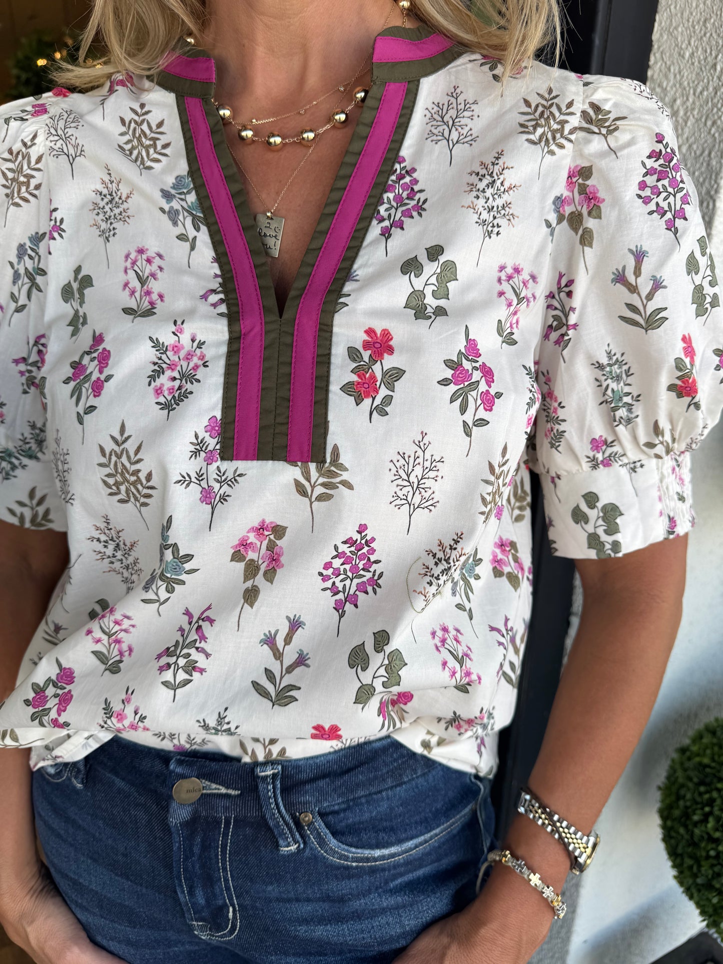 Blanche Top - Cream