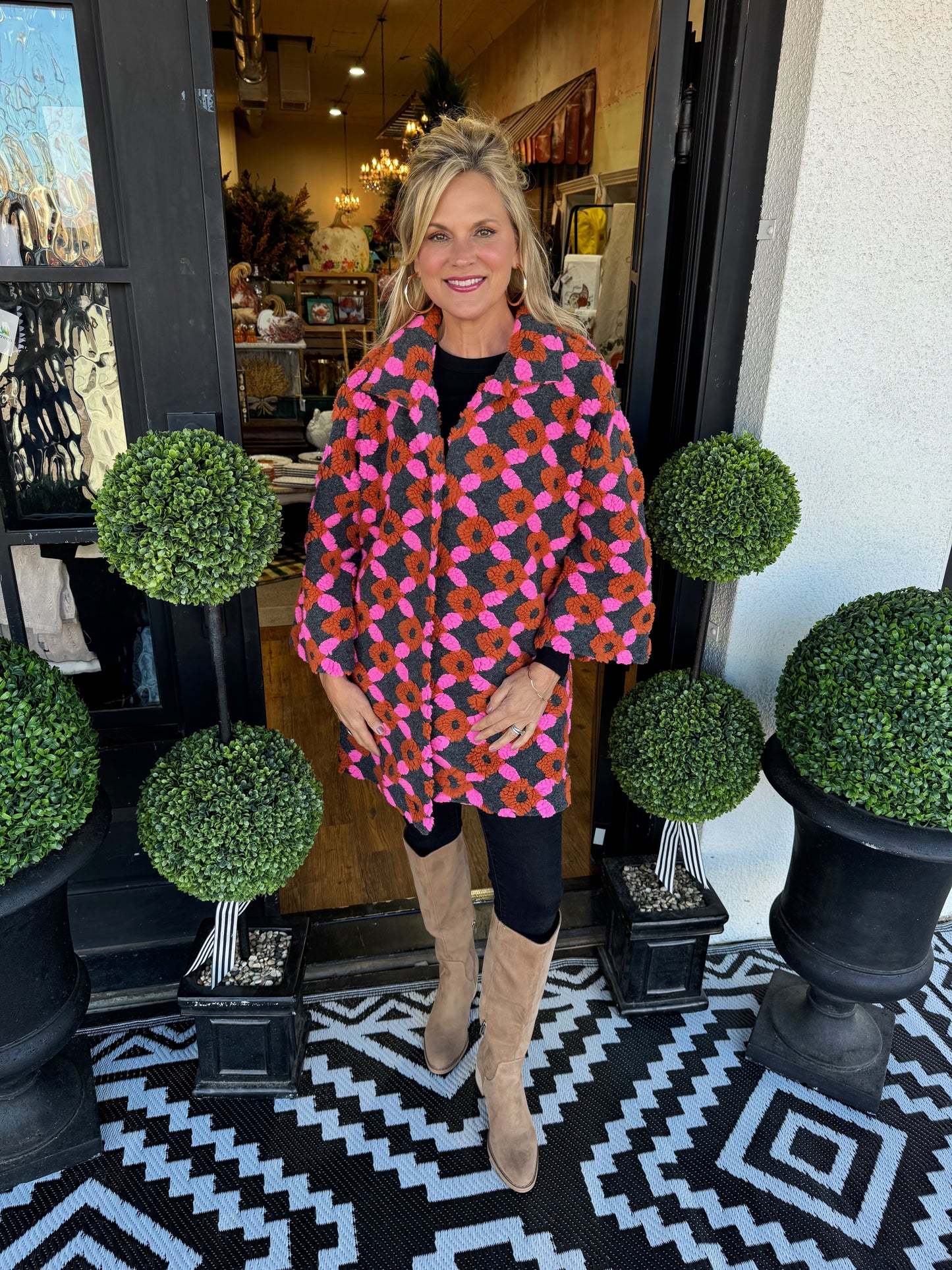 Ivy Jane Puff Pattern Jacket