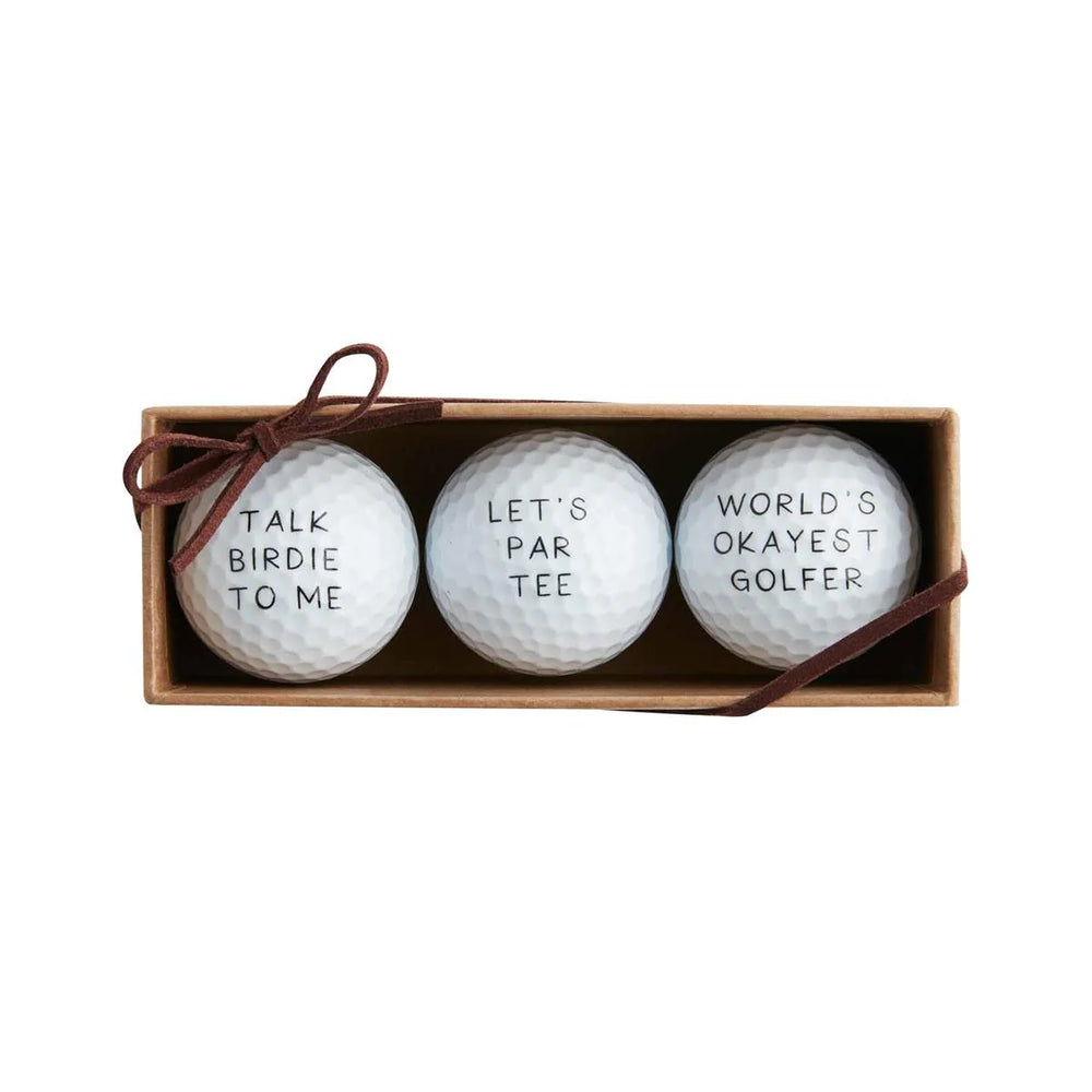 Mud Pie - Golf Ball Set