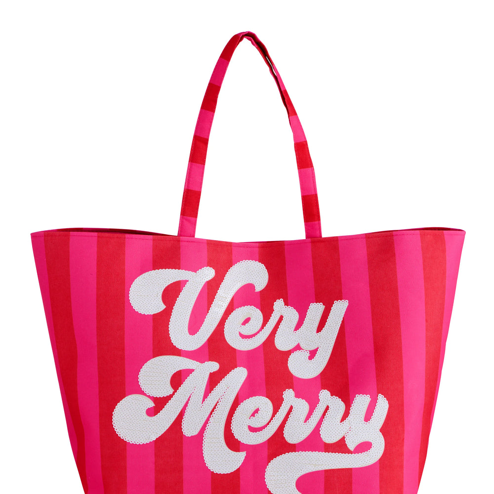Very Merry Gifting Tote - Red