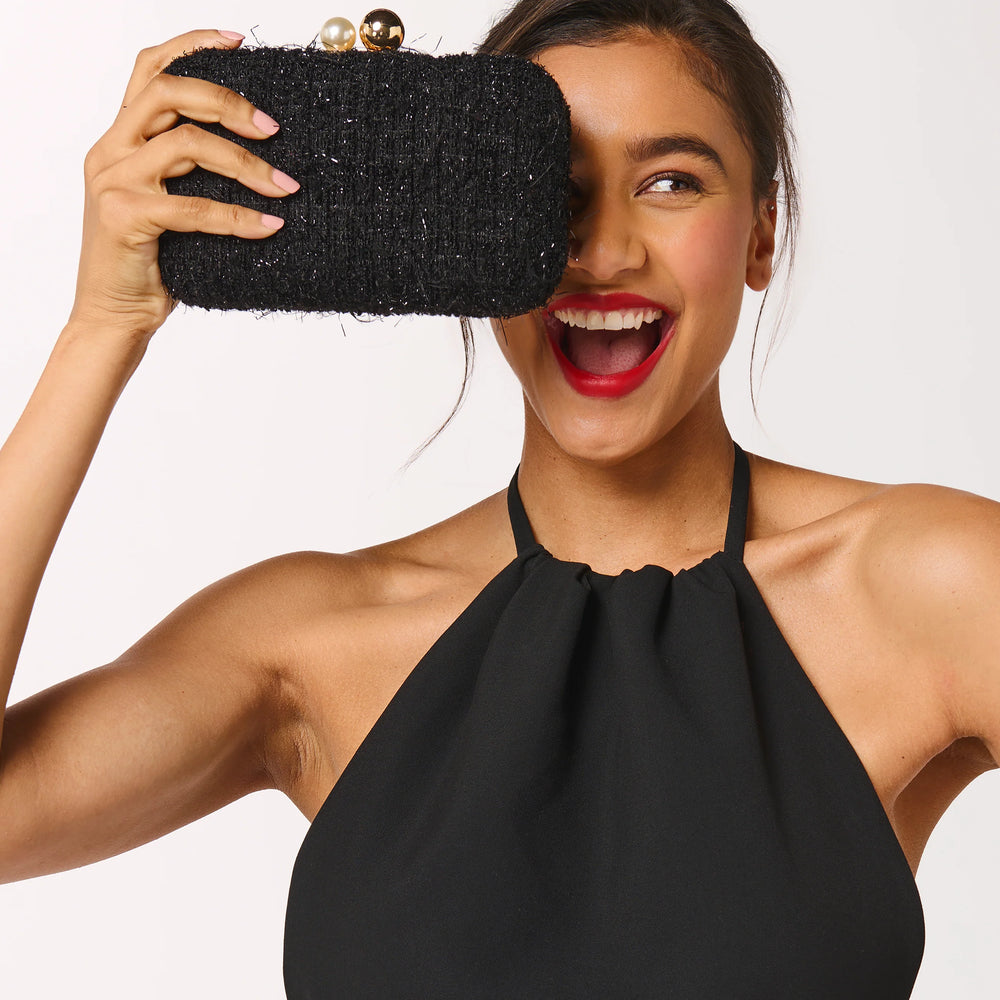 Mini Minaudiere - Black