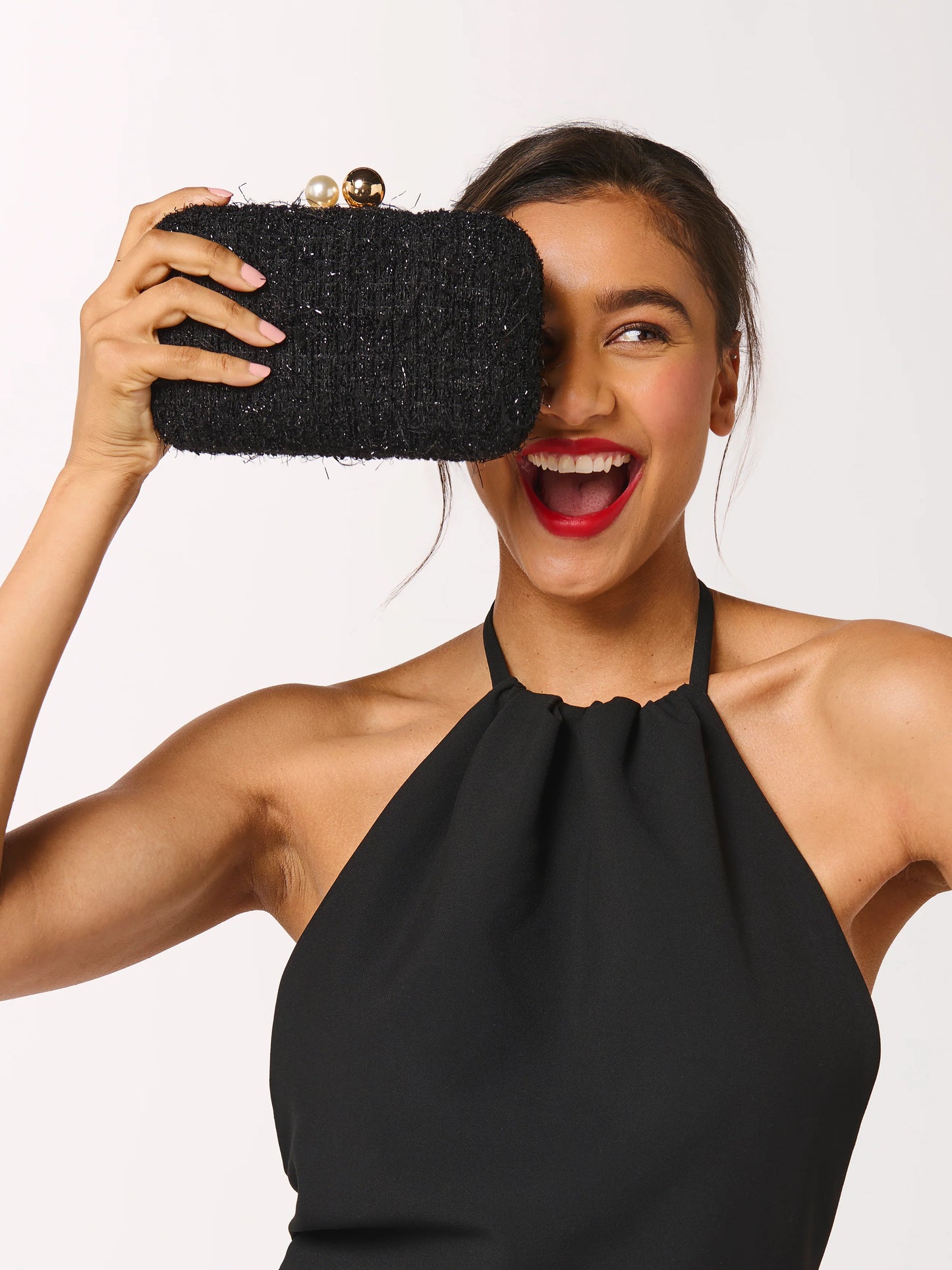 Mini Minaudiere - Black