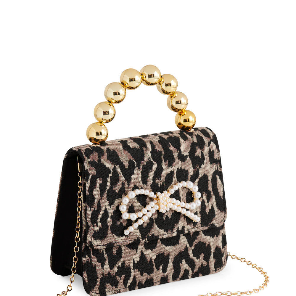 Muade Mini Handle Bag - Leopard