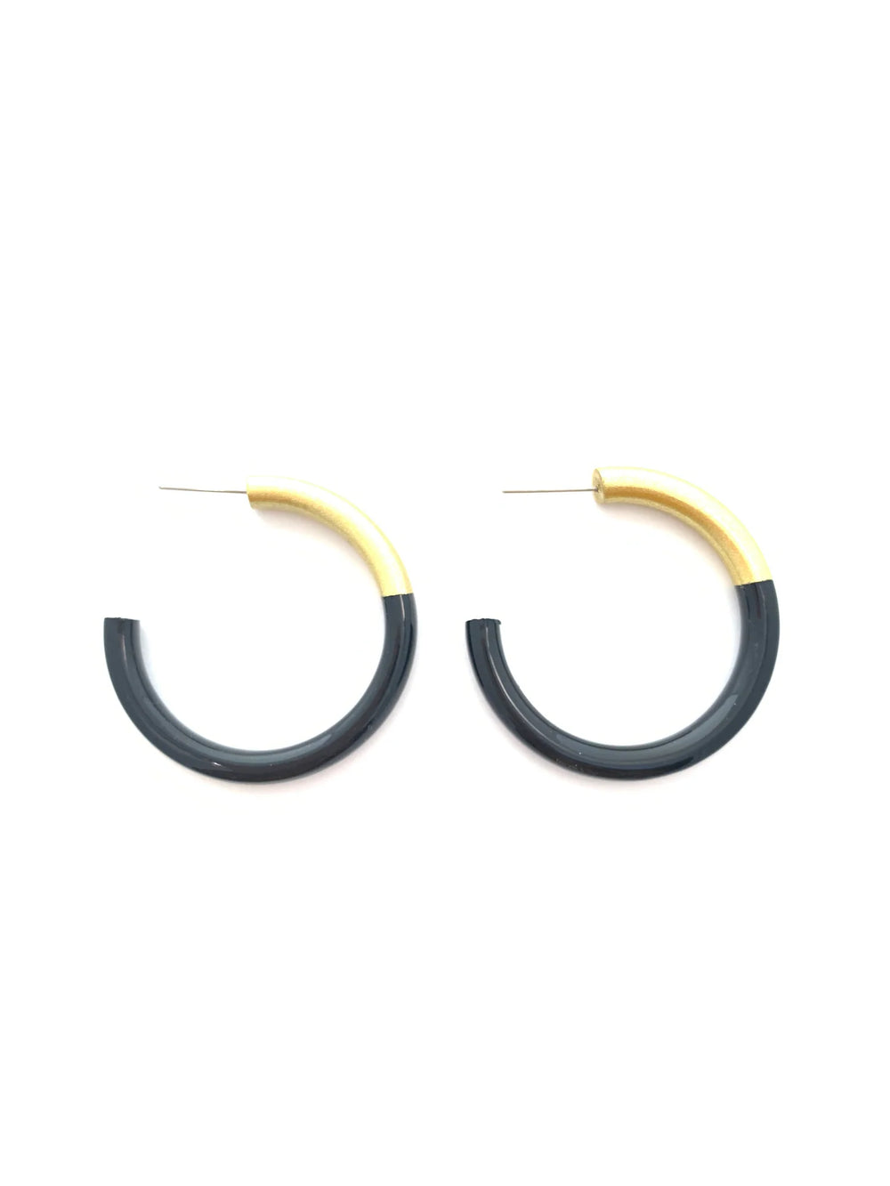 LIZ Hoops in Black