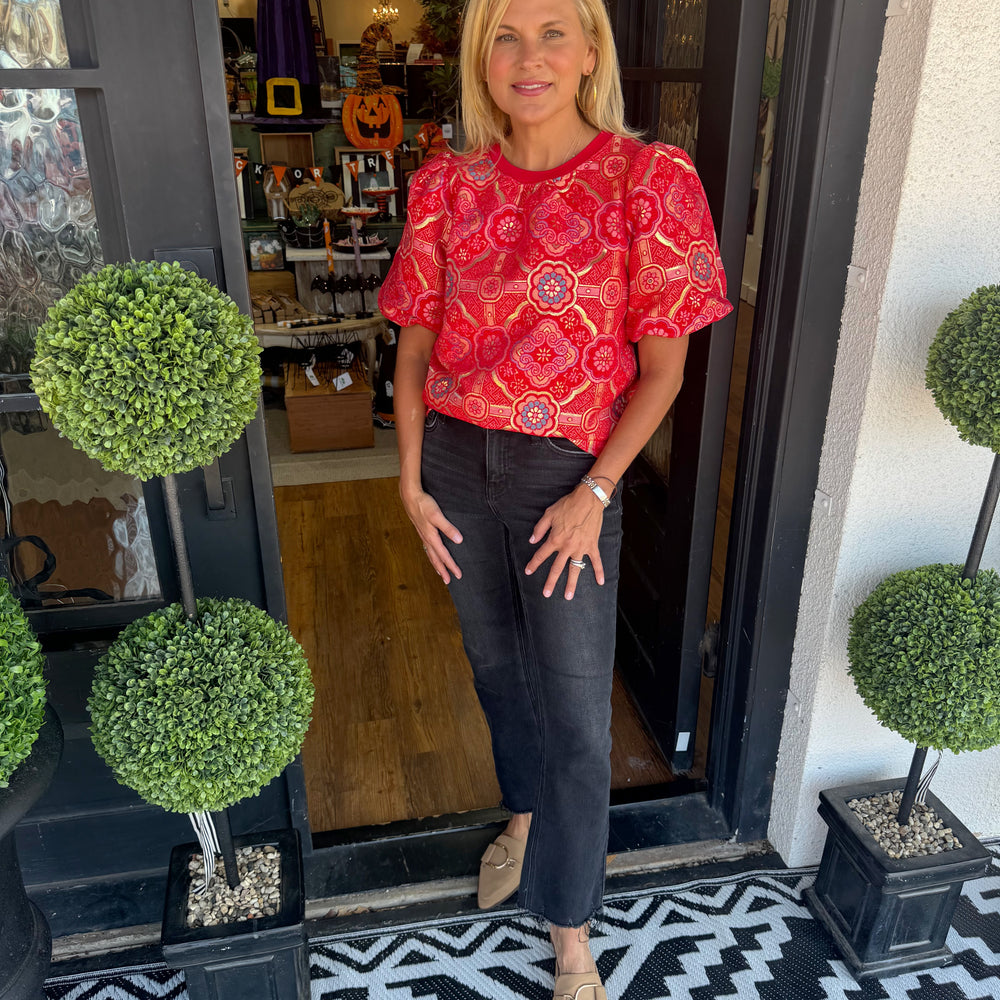 Luisa Top - Red