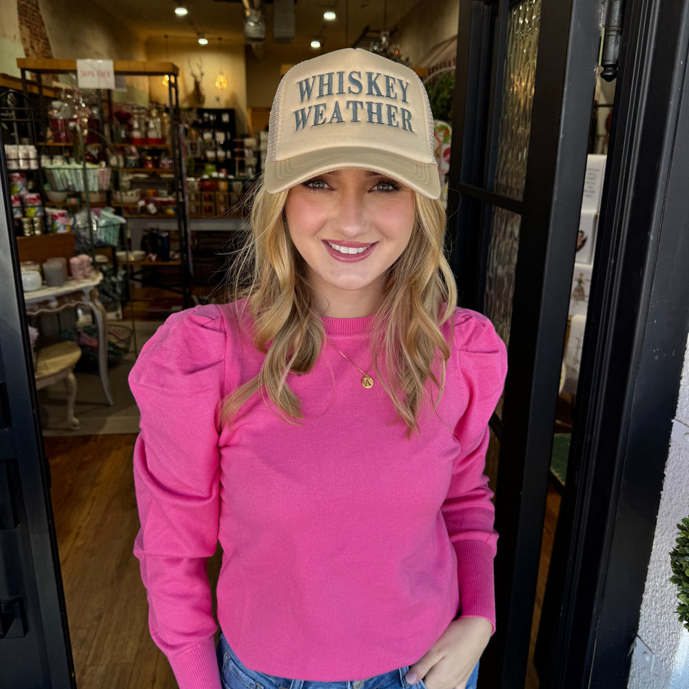 
                  
                    Whiskey Weather Trucker Hat
                  
                