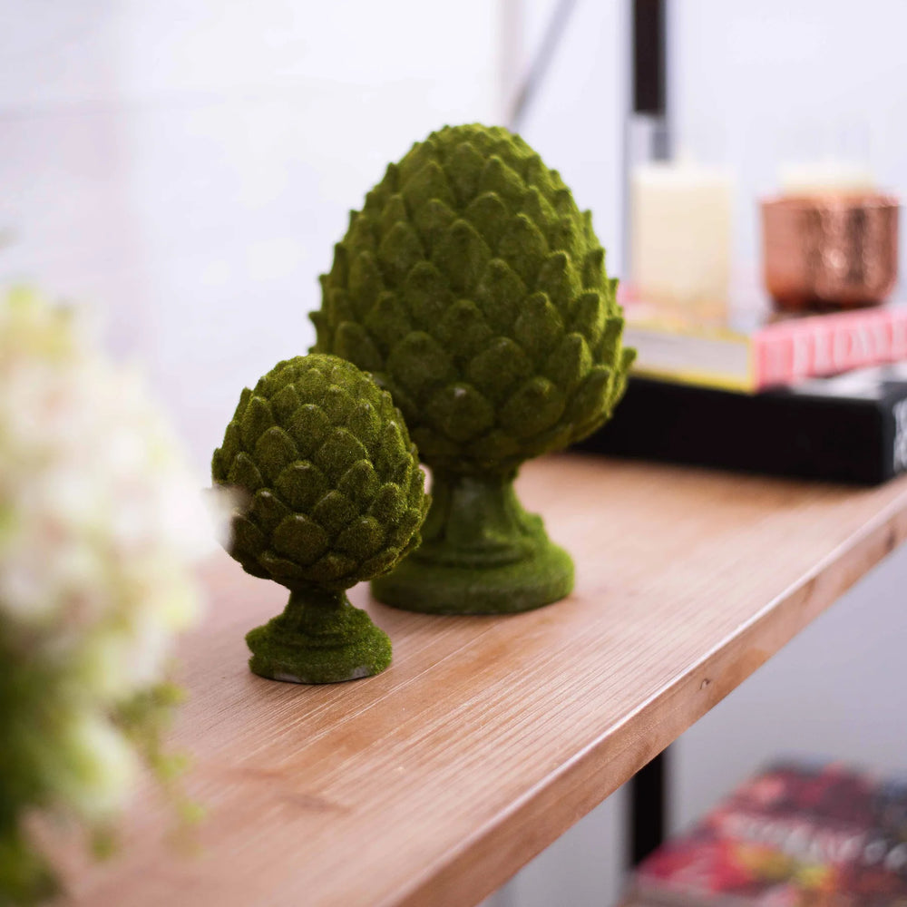 
                  
                    Flocked Artichoke Decor (Large)
                  
                