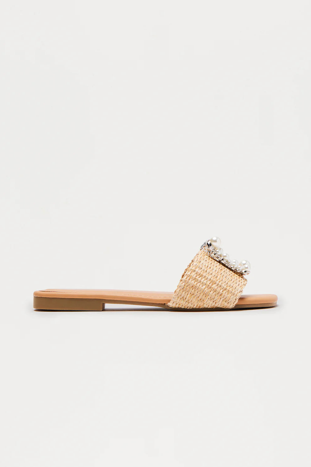 Prime Sandal - Beige Raffia