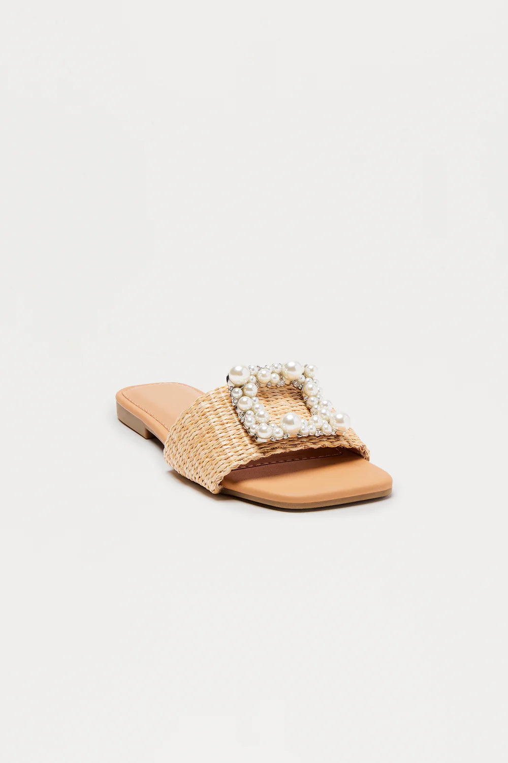 Prime Sandal - Beige Raffia