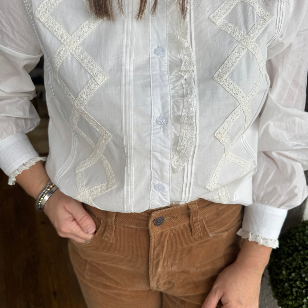 
                  
                    Bridgett Top - Off White
                  
                